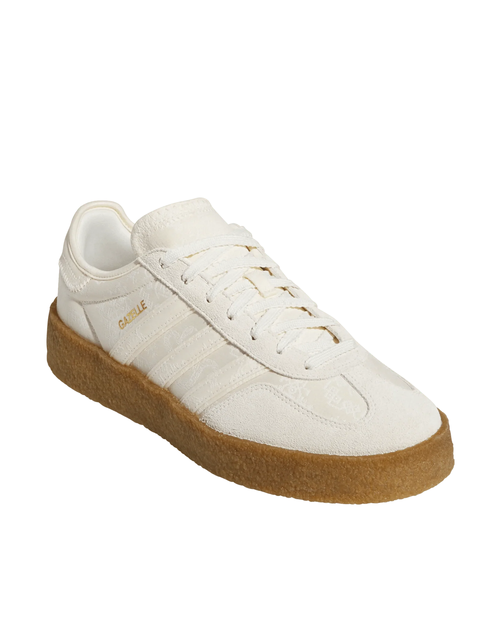 adidas Clot Gazelle Shoes by Edison Chen 'Cream White' - Image 3