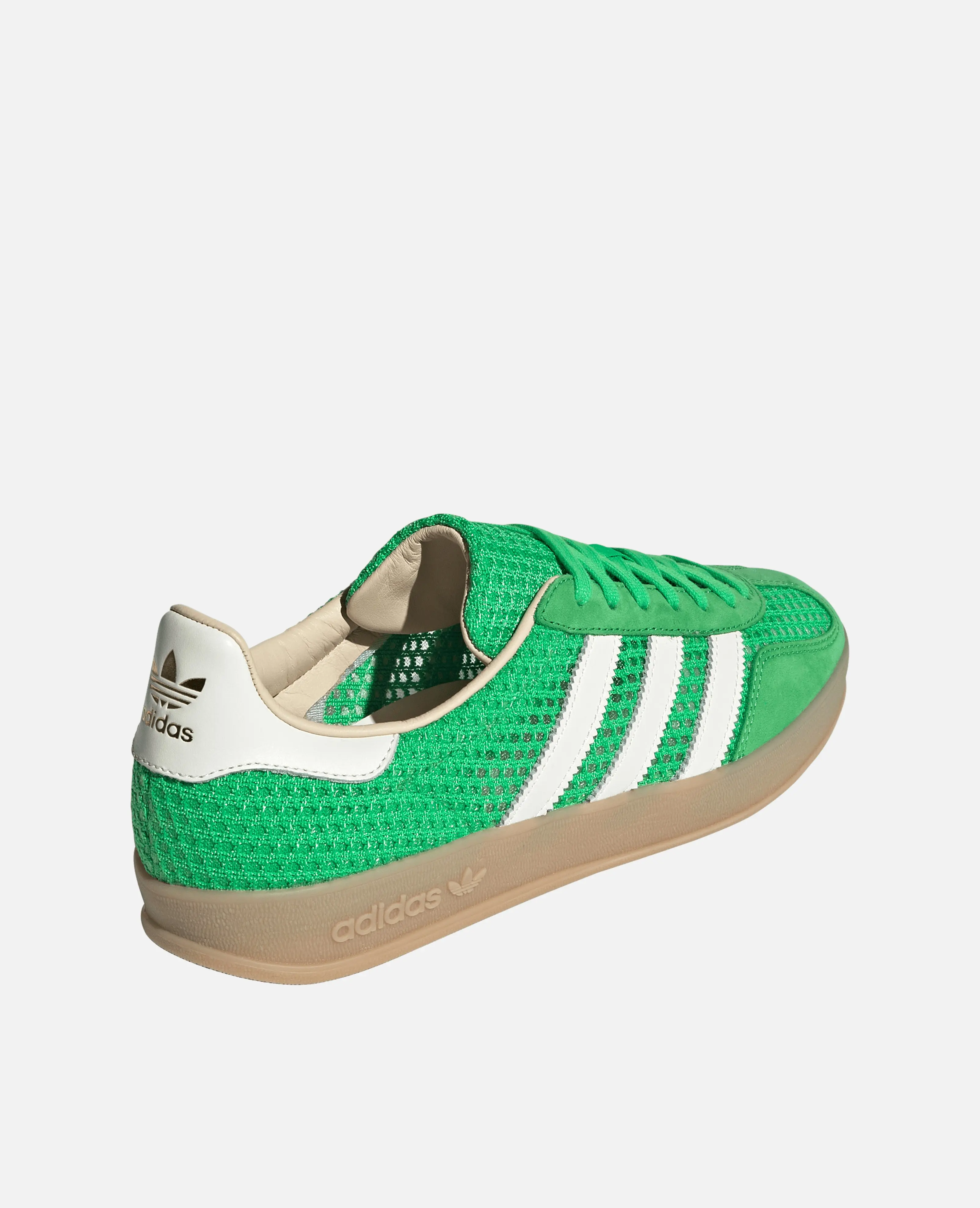 adidas Gazelle Indoor Shoes(Energy Green/Off White/Magic Beige) - Image 3