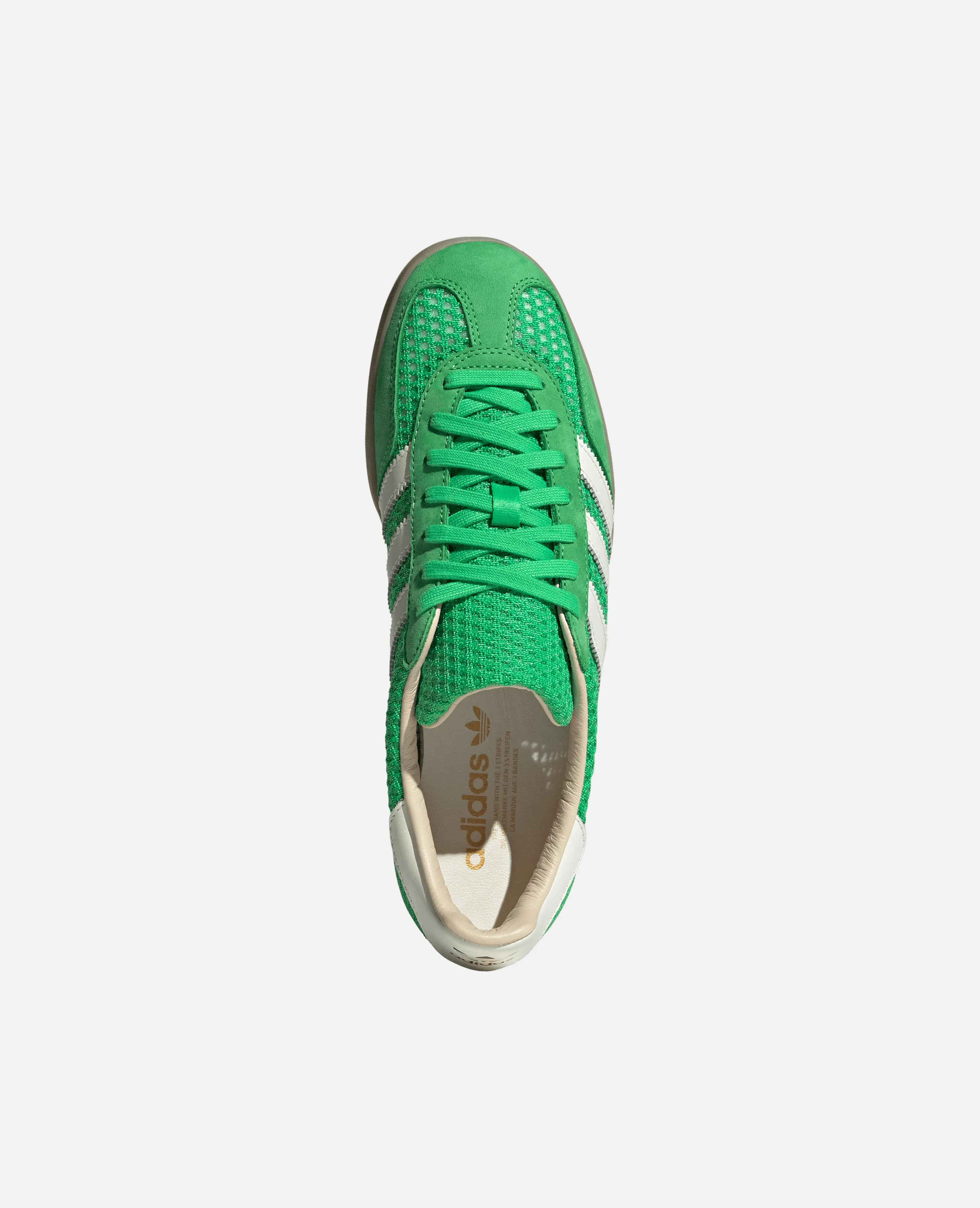 adidas Gazelle Indoor Shoes(Energy Green/Off White/Magic Beige) - Image 4