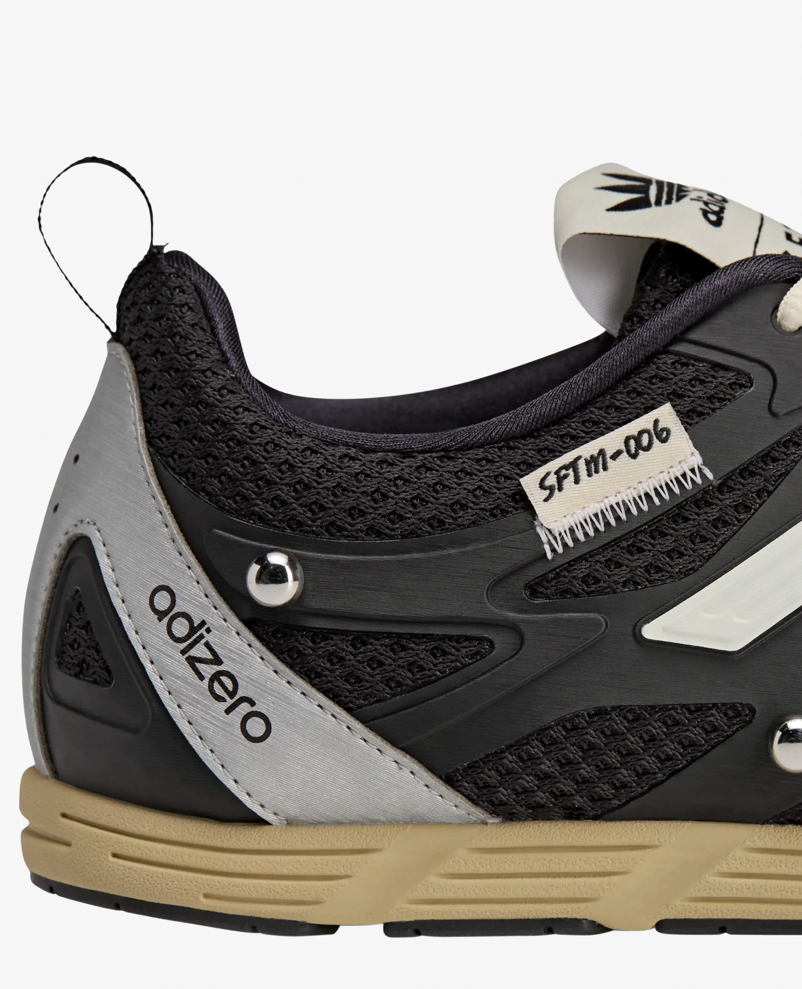 adidas Song For The Mute x Adidas Adizero PR (Core Black/Cream White/Silver Metallic) - Image 7