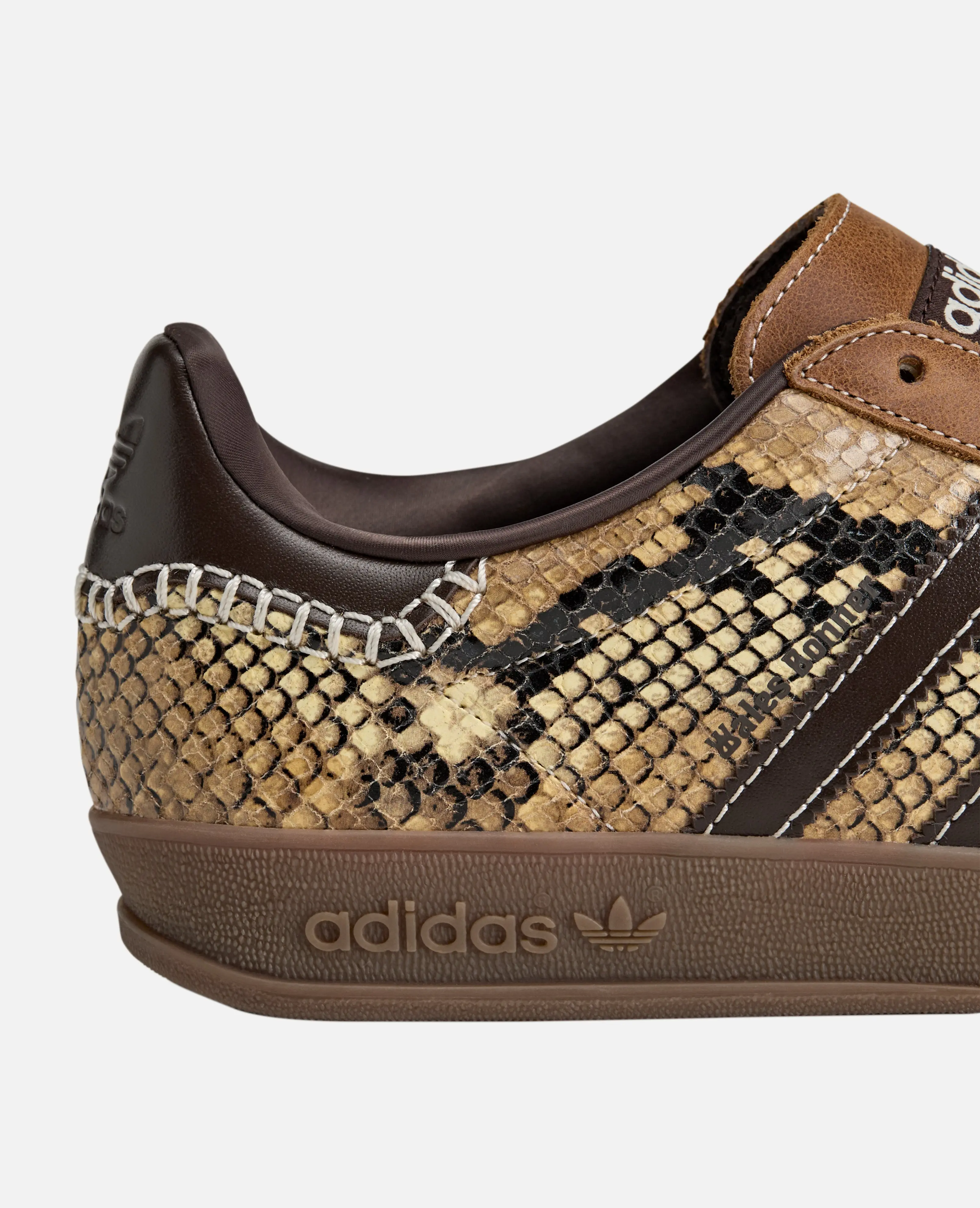 adidas WB Gazelle Snake (Super Color/Dark Brown/Won White) - Image 7