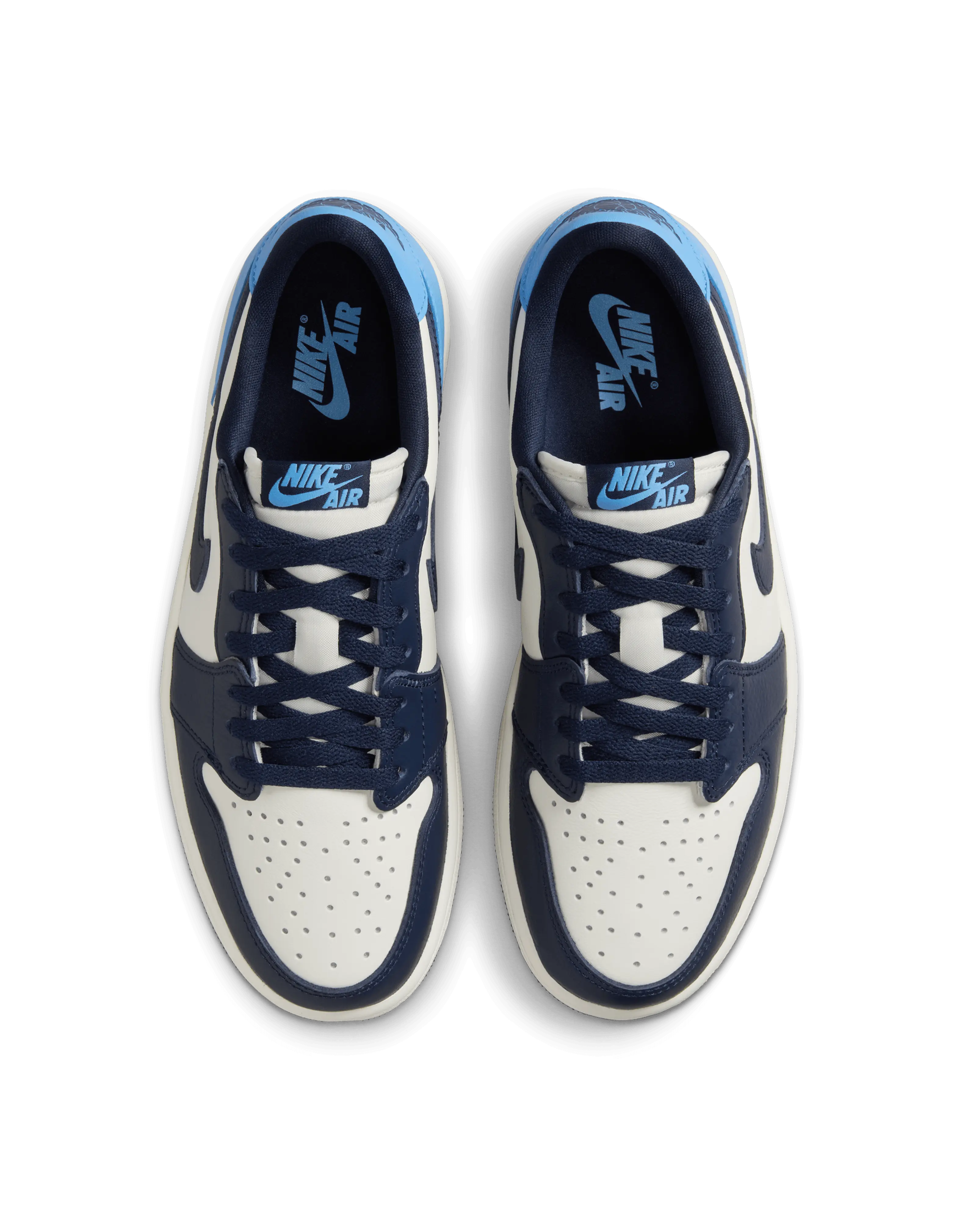 Air Jordan 1 Low OG (Obsidian/University Blue-Sail) - Image 6