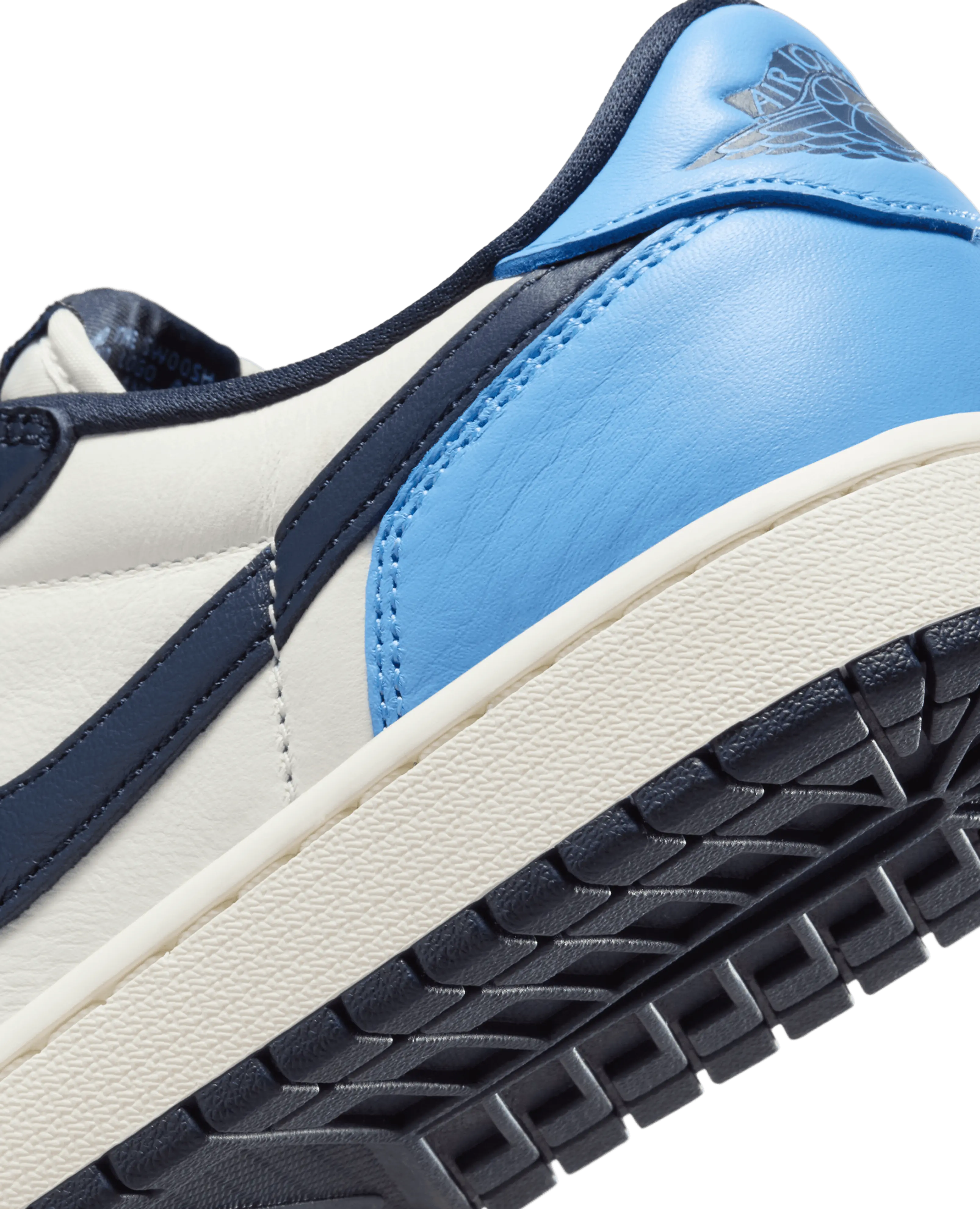 Air Jordan 1 Low OG (Obsidian/University Blue-Sail) - Image 8
