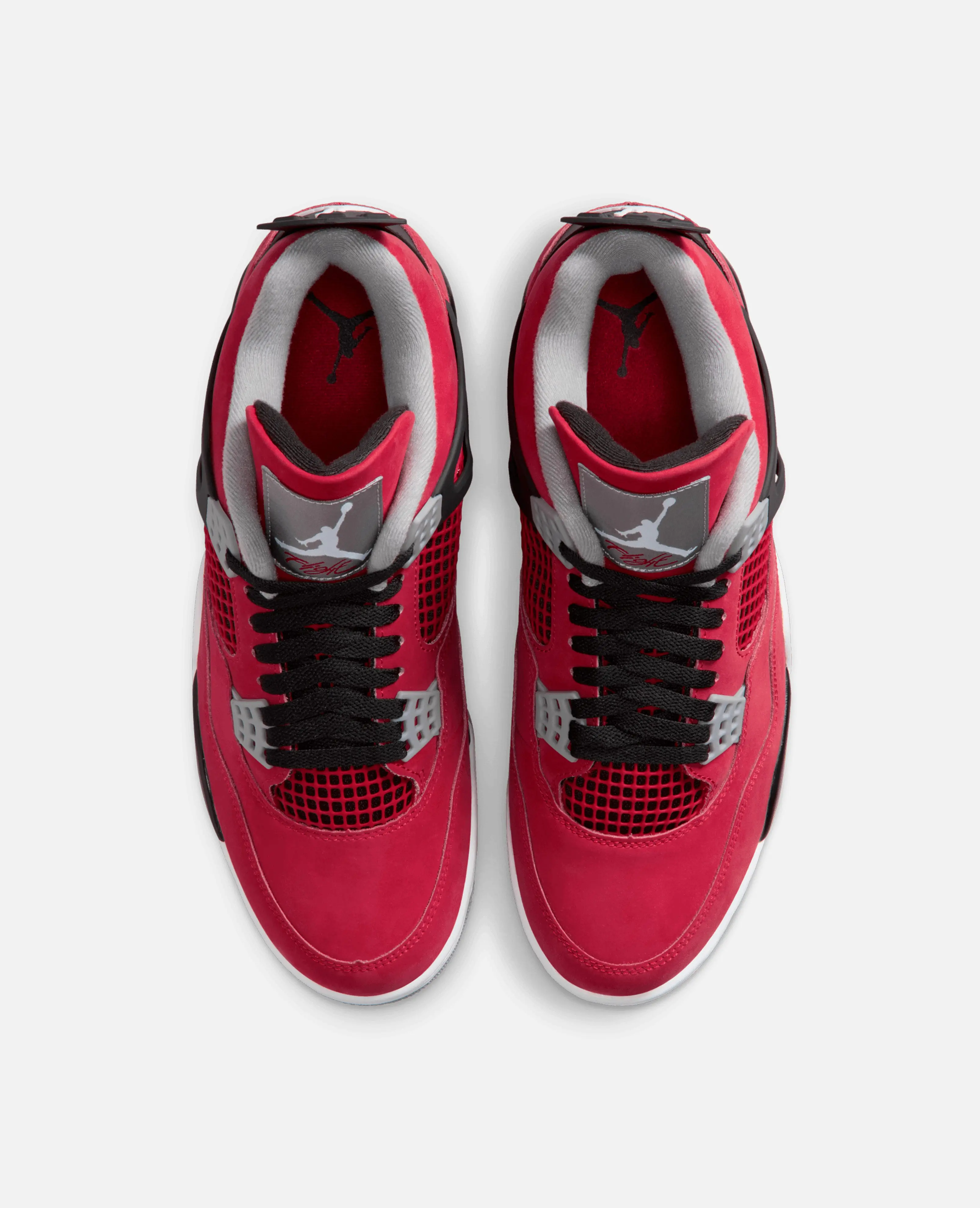 Air Jordan 4 Retro Nike (Fire Red/White-Black-Cement Grey) - Image 5