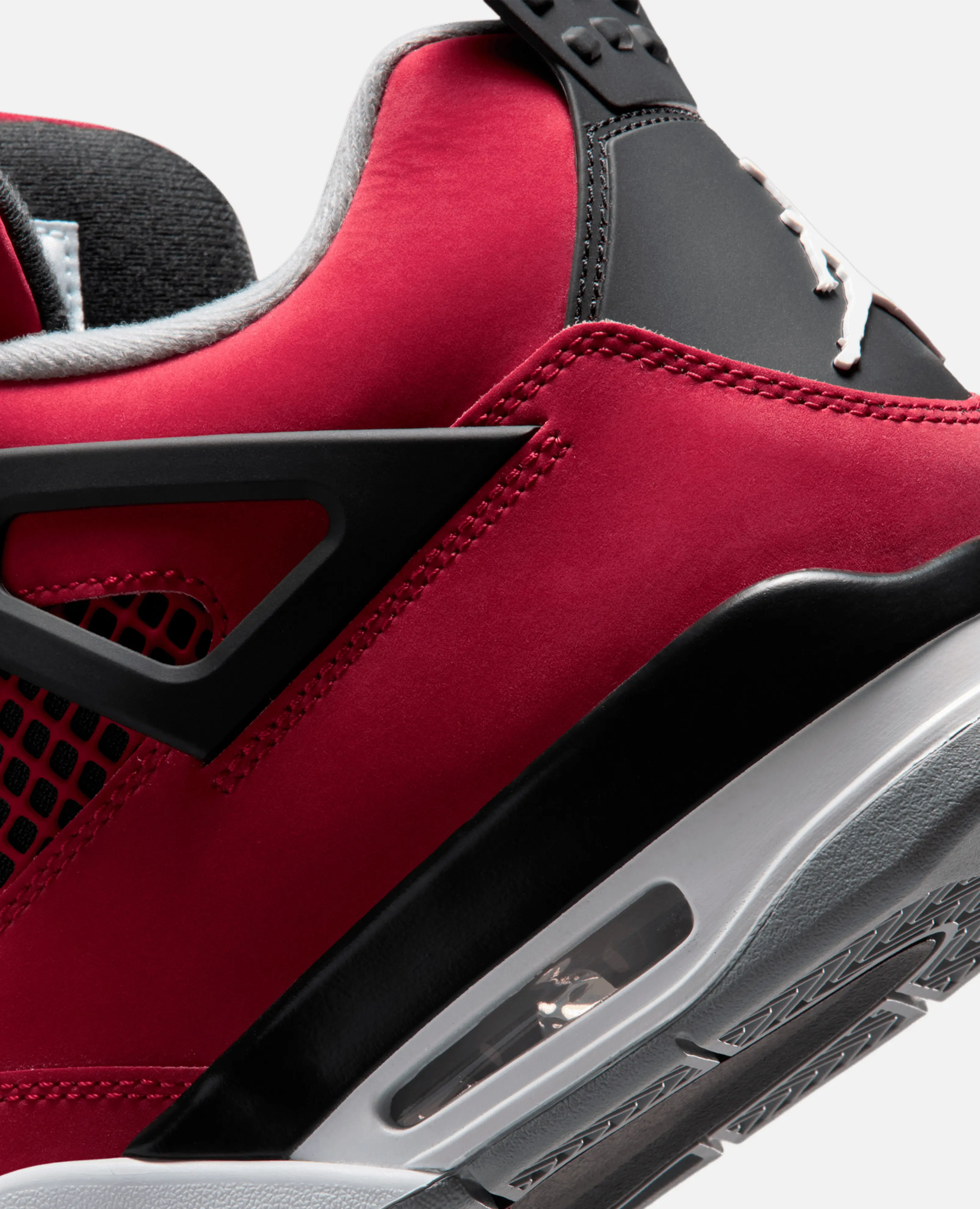 Air Jordan 4 Retro Nike (Fire Red/White-Black-Cement Grey) - Image 8