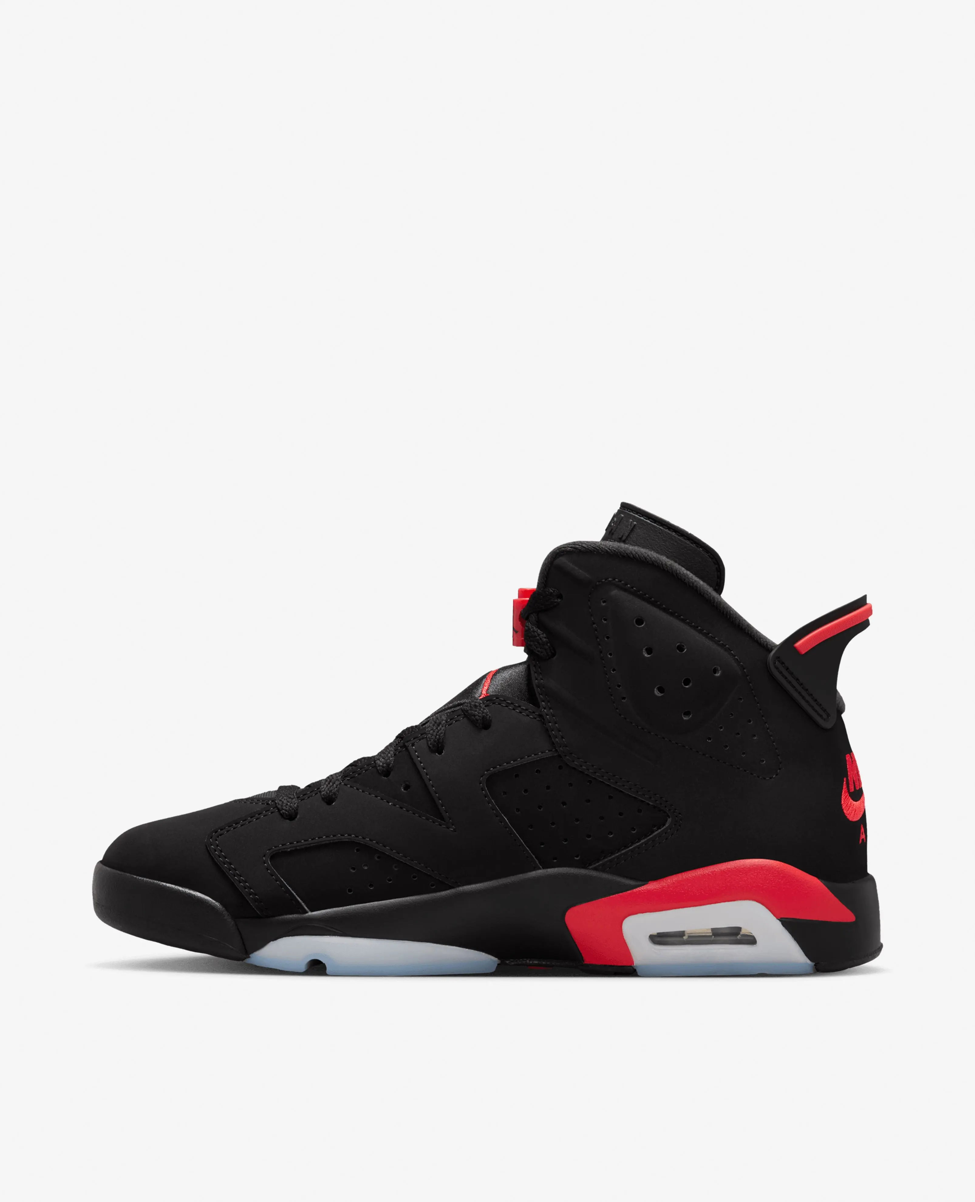 Air Jordan 6 Retro "Infrared Salesman" (Black/LT Crimson) - Image 3
