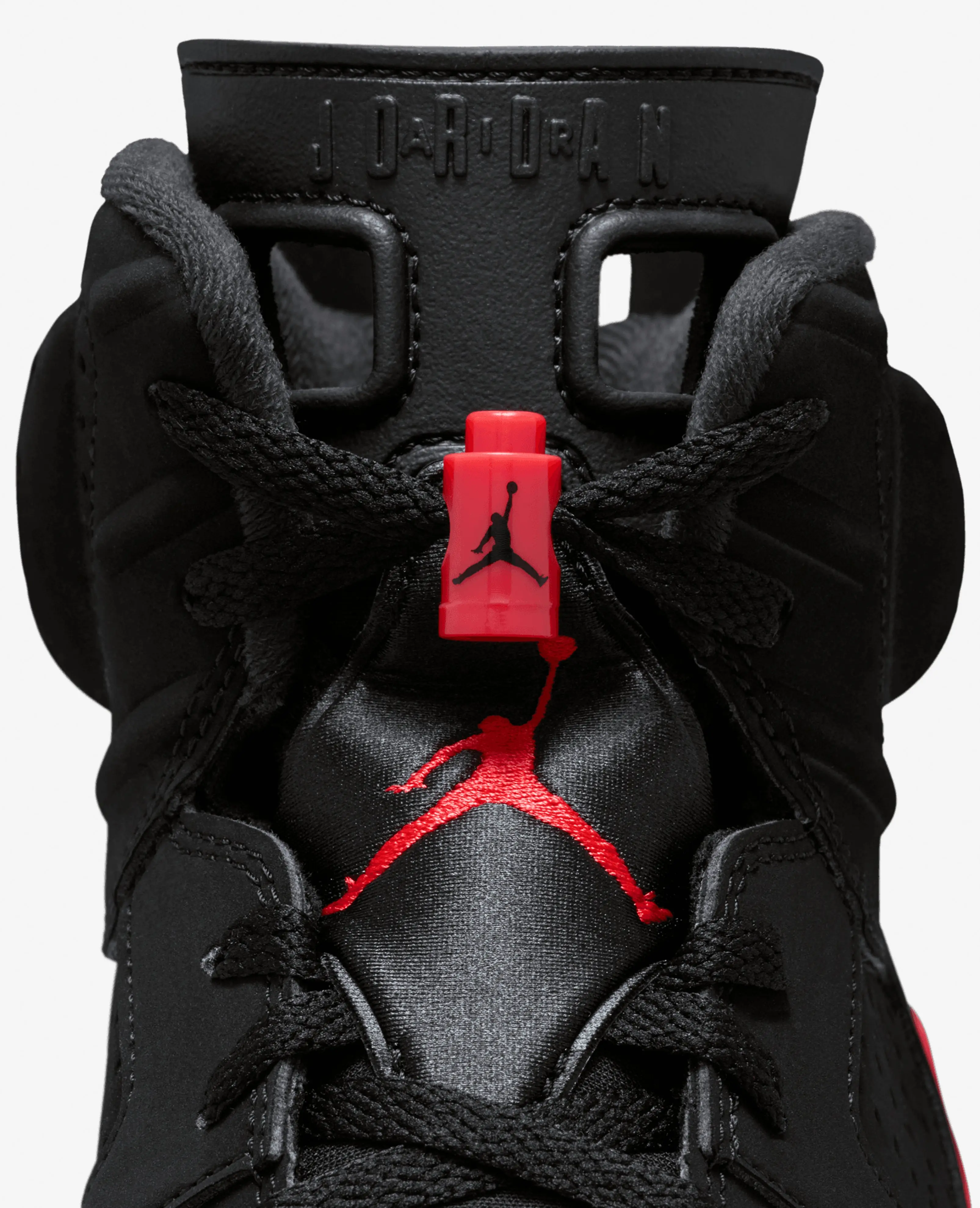 Air Jordan 6 Retro "Infrared Salesman" (Black/LT Crimson) - Image 7