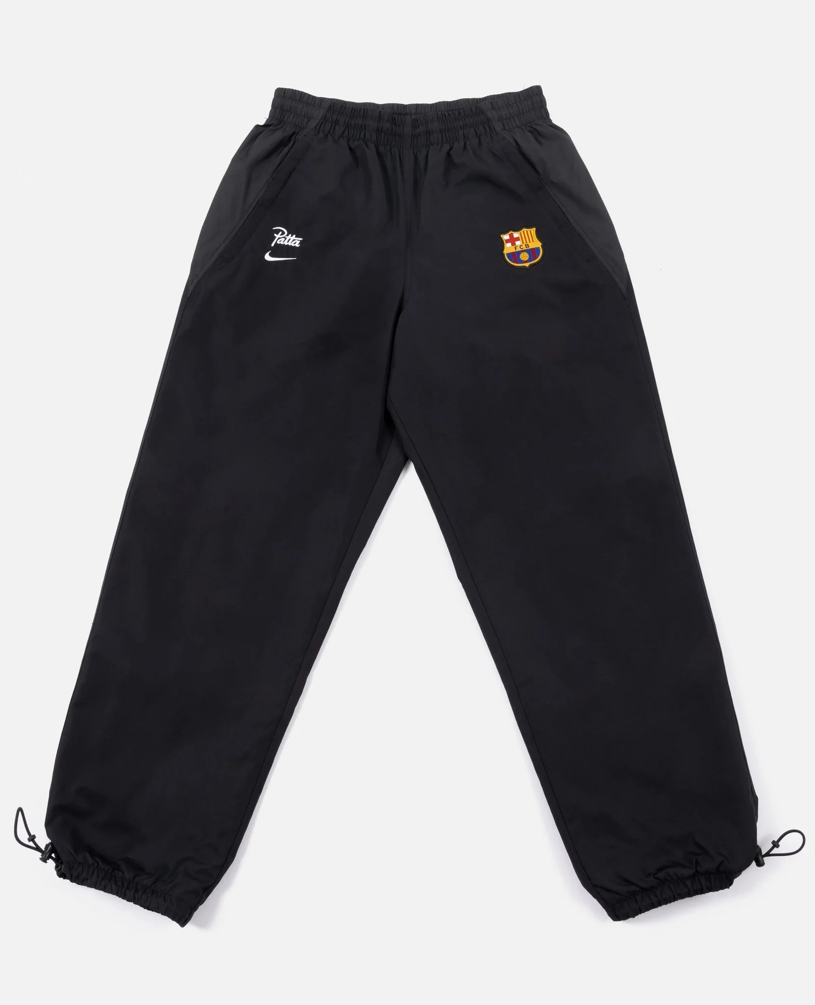 FCB x Patta Culers del Món Track Pants (Black/White) - Image 9