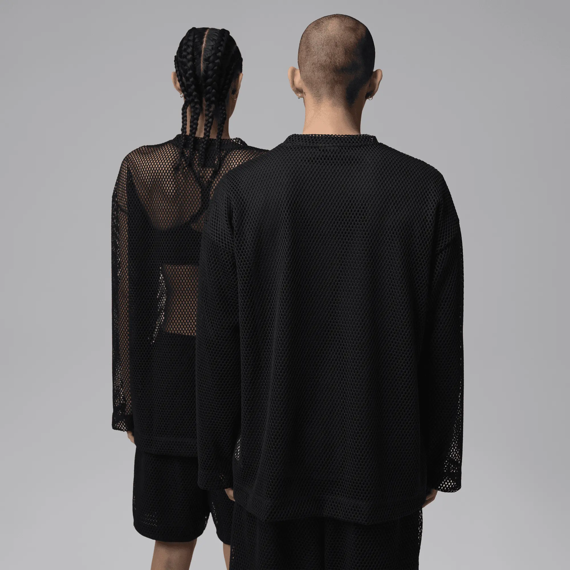 Jordan x Union x Fragment ''AIR'' LS Jersey (Black/Ivory) - Image 3