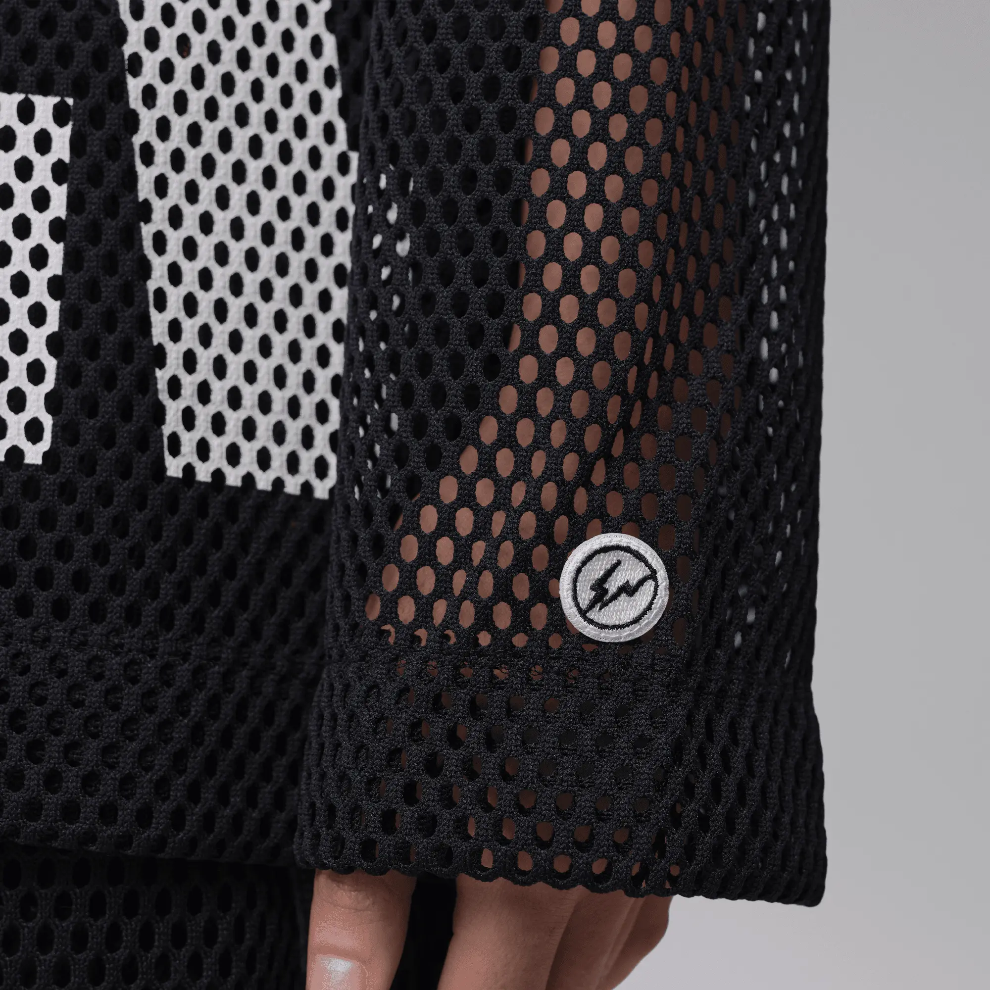 Jordan x Union x Fragment ''AIR'' LS Jersey (Black/Ivory) - Image 6