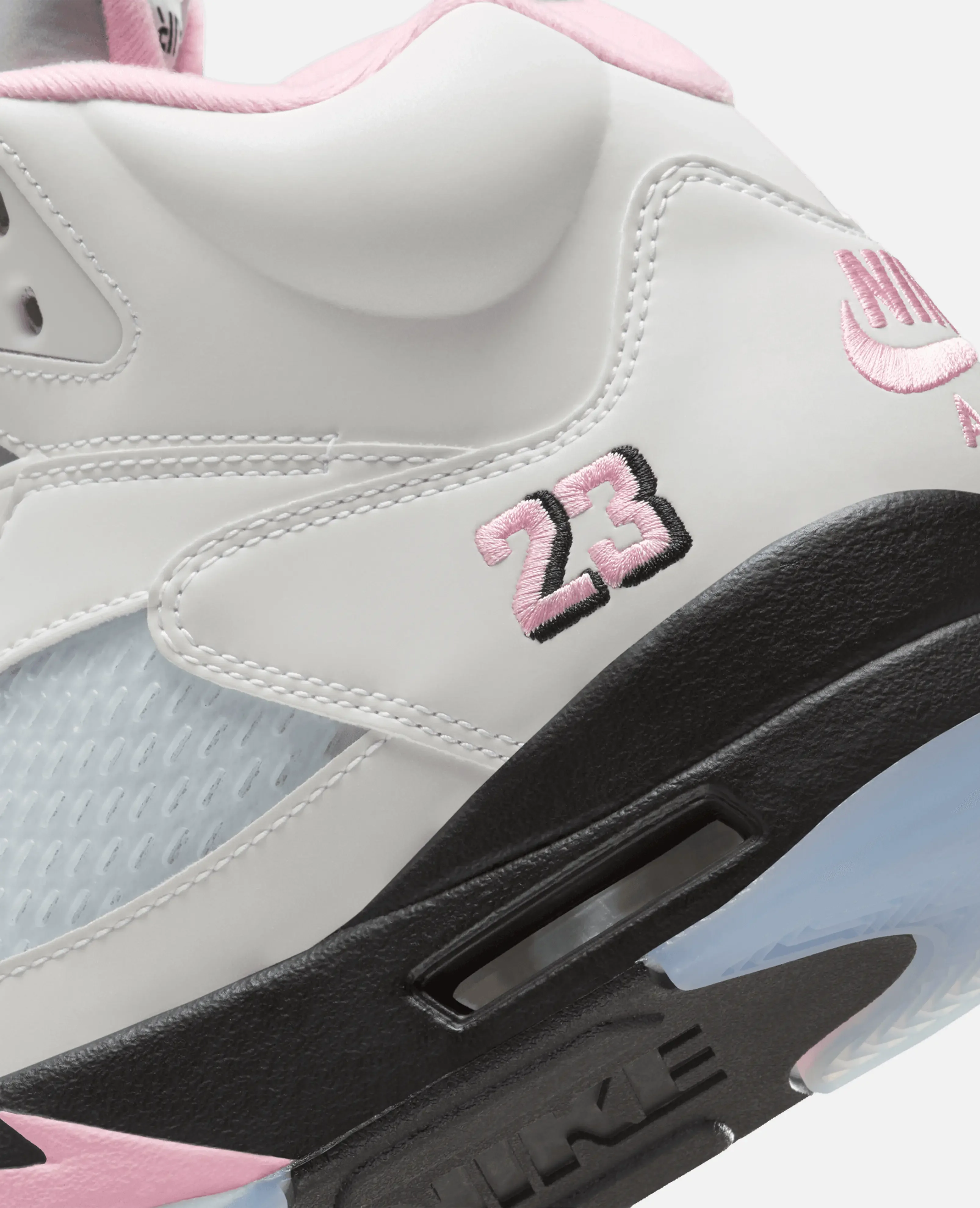 Nike Air Jordan 5 Retro "Medium Soft Pink" (White/Med Soft Pink-Black) - Image 9