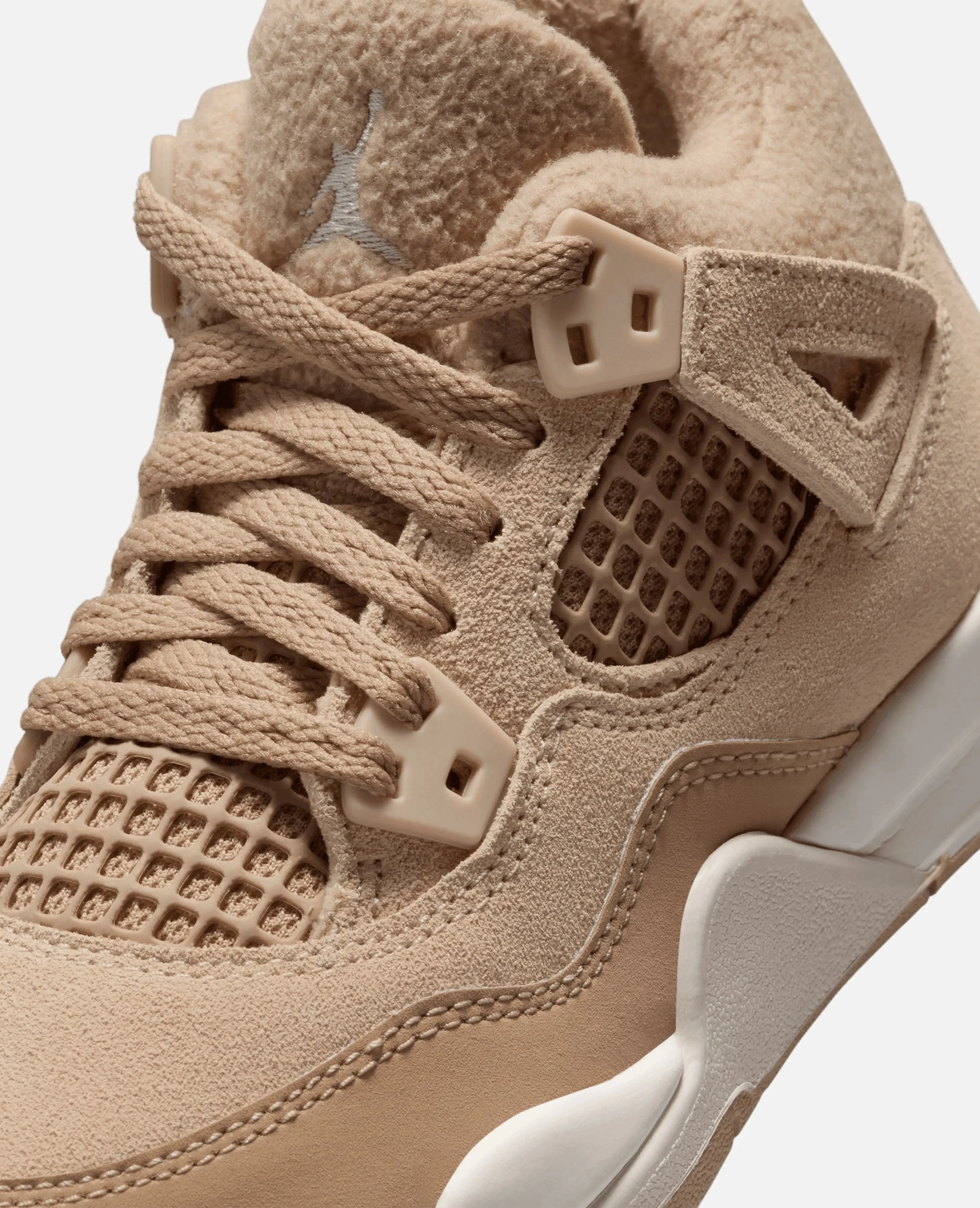 Nike Air Jordan (PS) 4 Retro Tex (Hemp/LT Orewood BRN) - Image 7