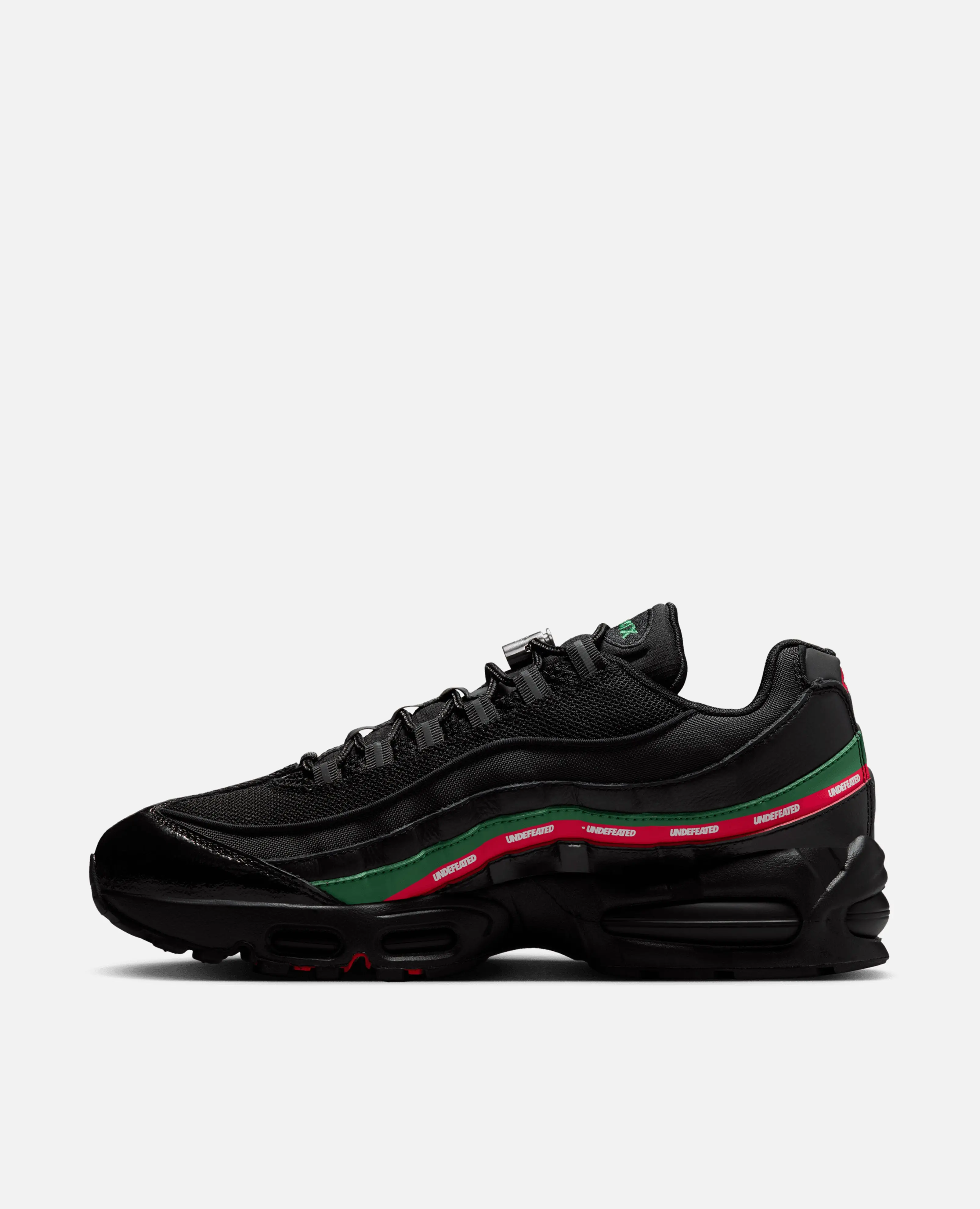 Nike Air Max 95 x Undefeated (Black/Metallic Silver-Gorge Green) - Image 3