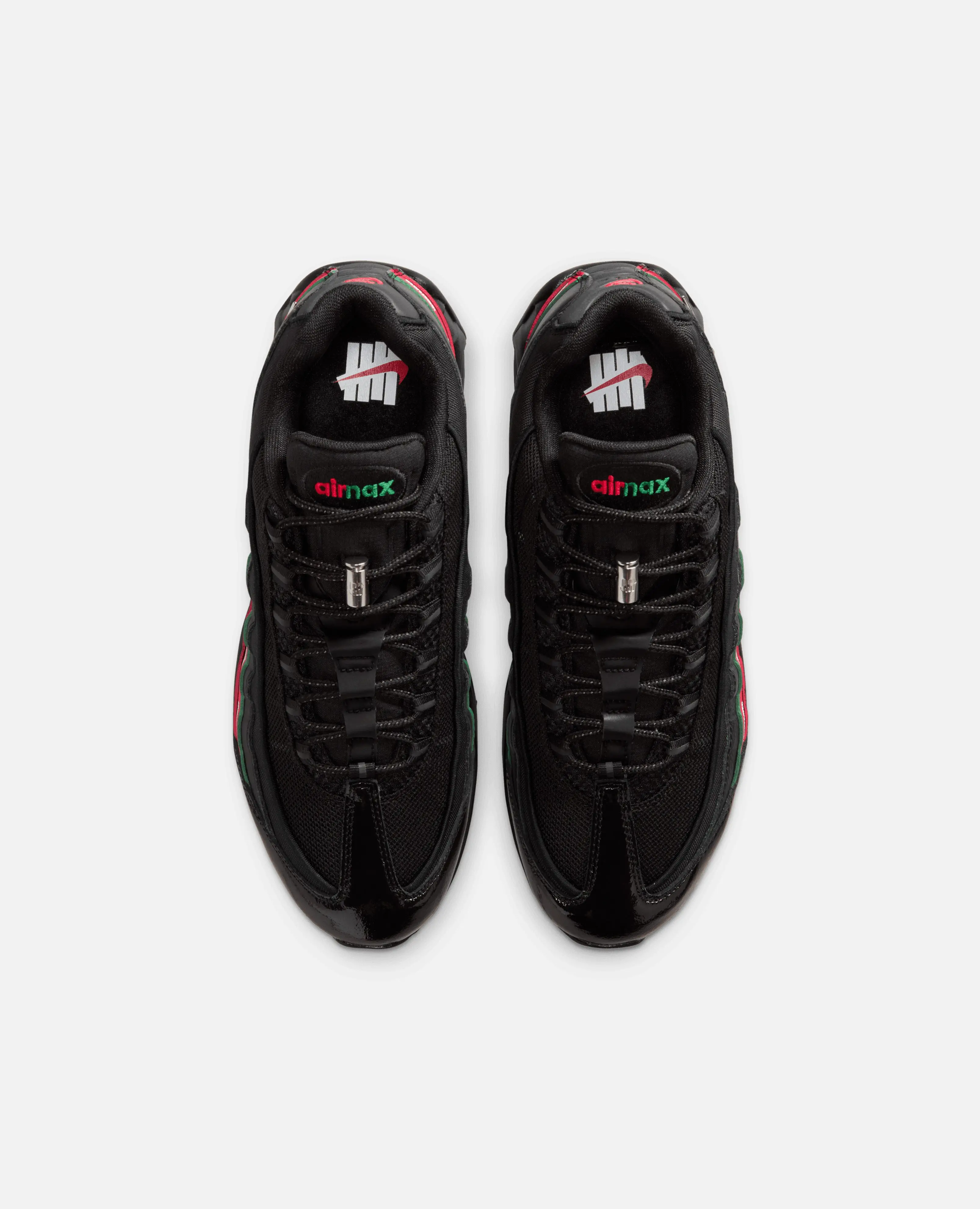Nike Air Max 95 x Undefeated (Black/Metallic Silver-Gorge Green) - Image 6