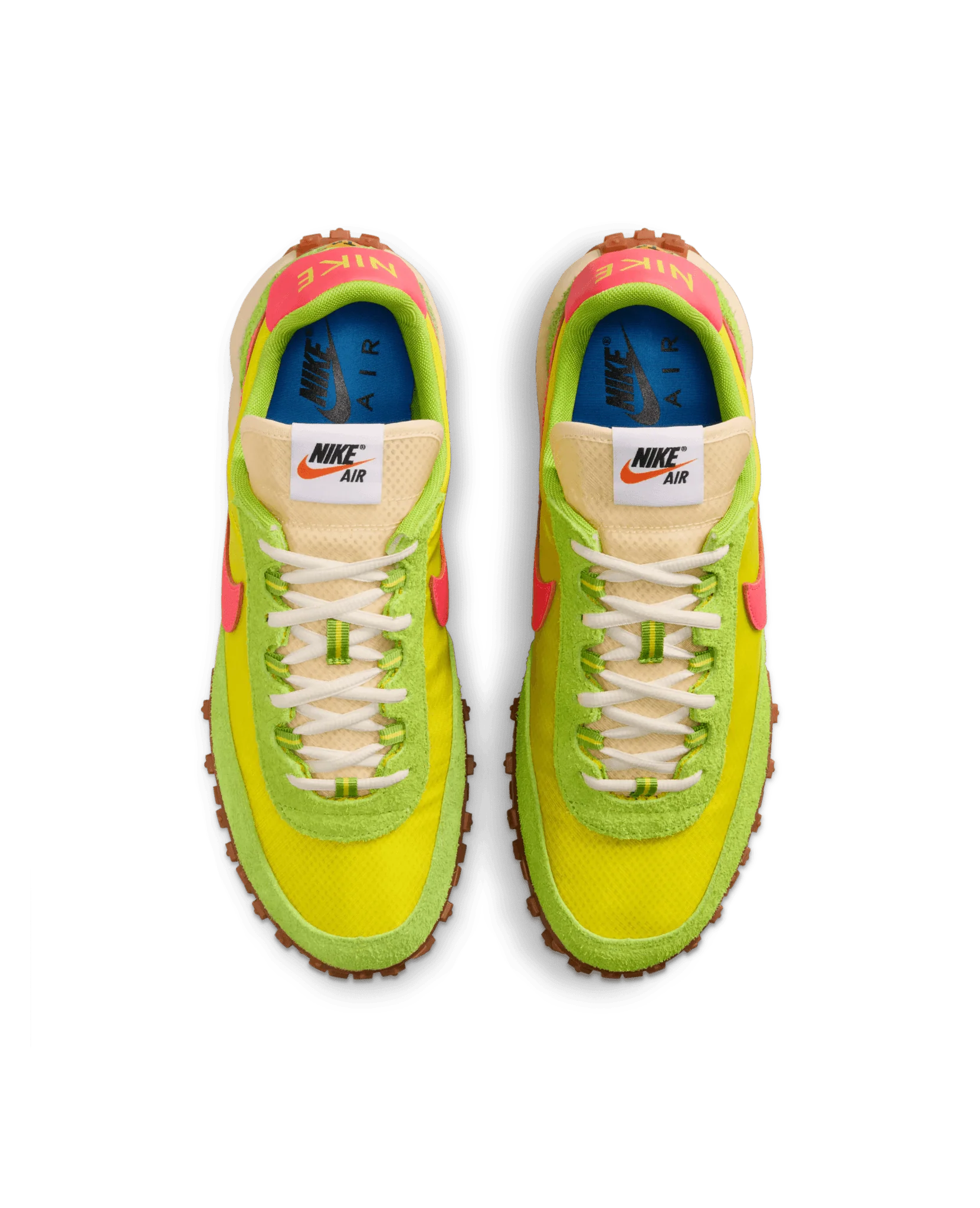 Nike Air Max Waffle SP (Electrolime/Flash Crimson-Gum Med Brown) - Image 5