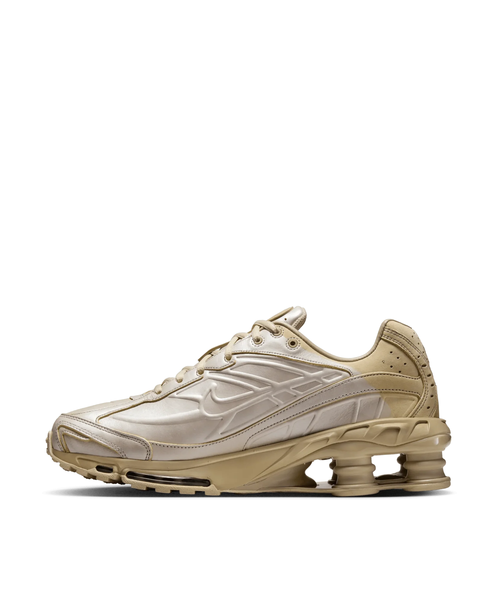 Nike Shox Ride 2 PRM (Metalic Silver/LT Khaki-Desert Khaki) - Image 4