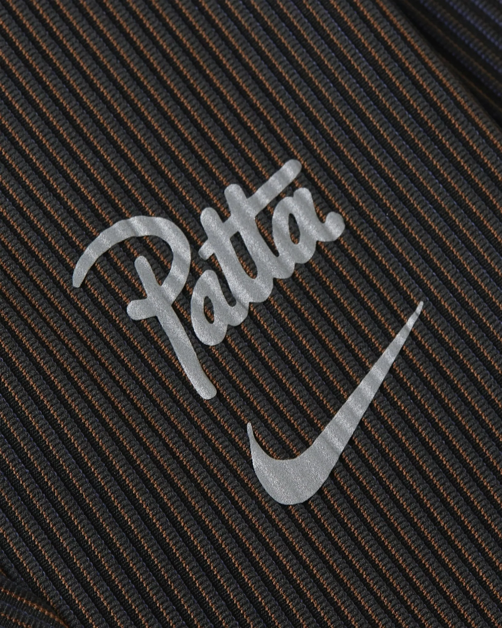 Nike x Patta Running Team Leggings (Black/Deep Royal Blue) - Image 4