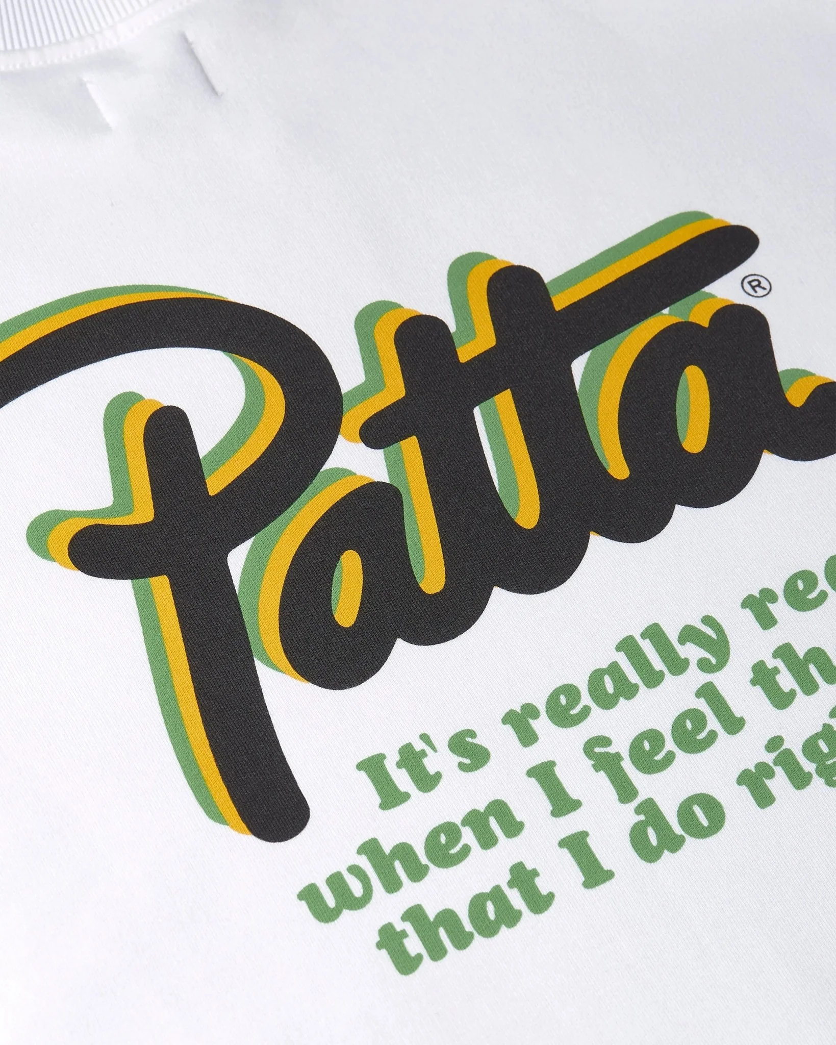Patta Block Party Crewneck Sweater (White) - Image 4