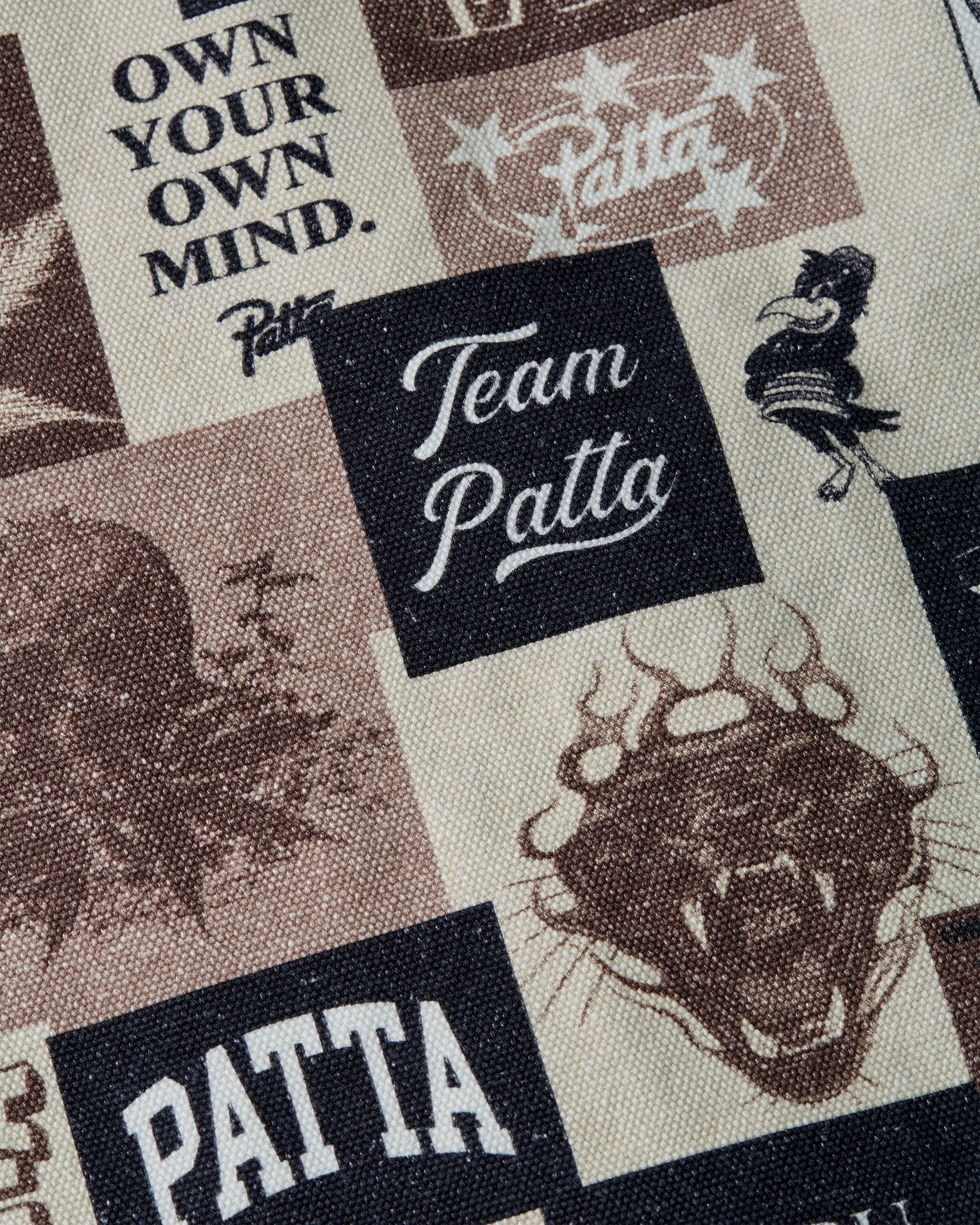 Patta Collage Insulated Canvas Jacket (Multi) - Image 6
