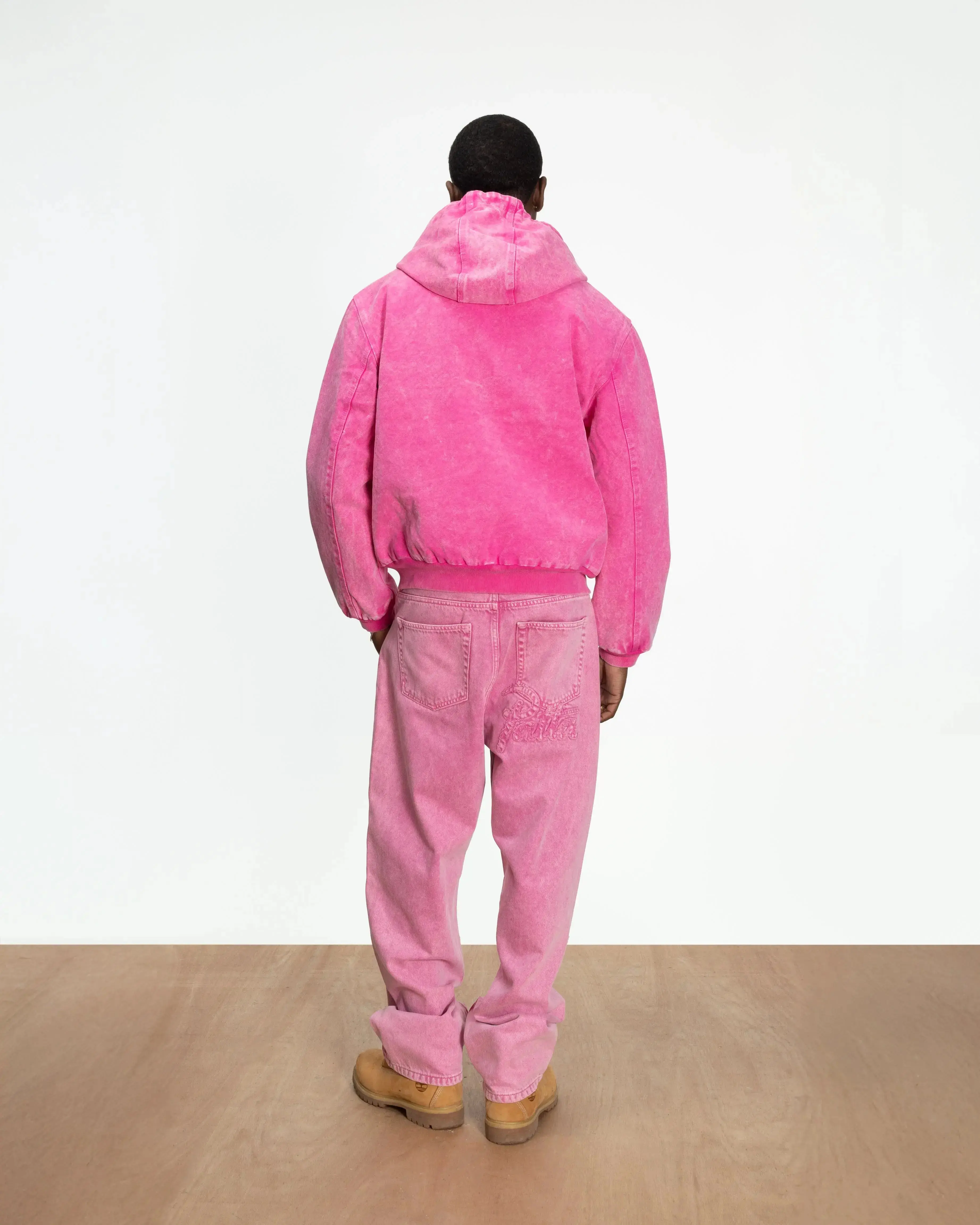 Patta Peace Canvas Hooded Jacket (Fuchsia Purple) - Image 5