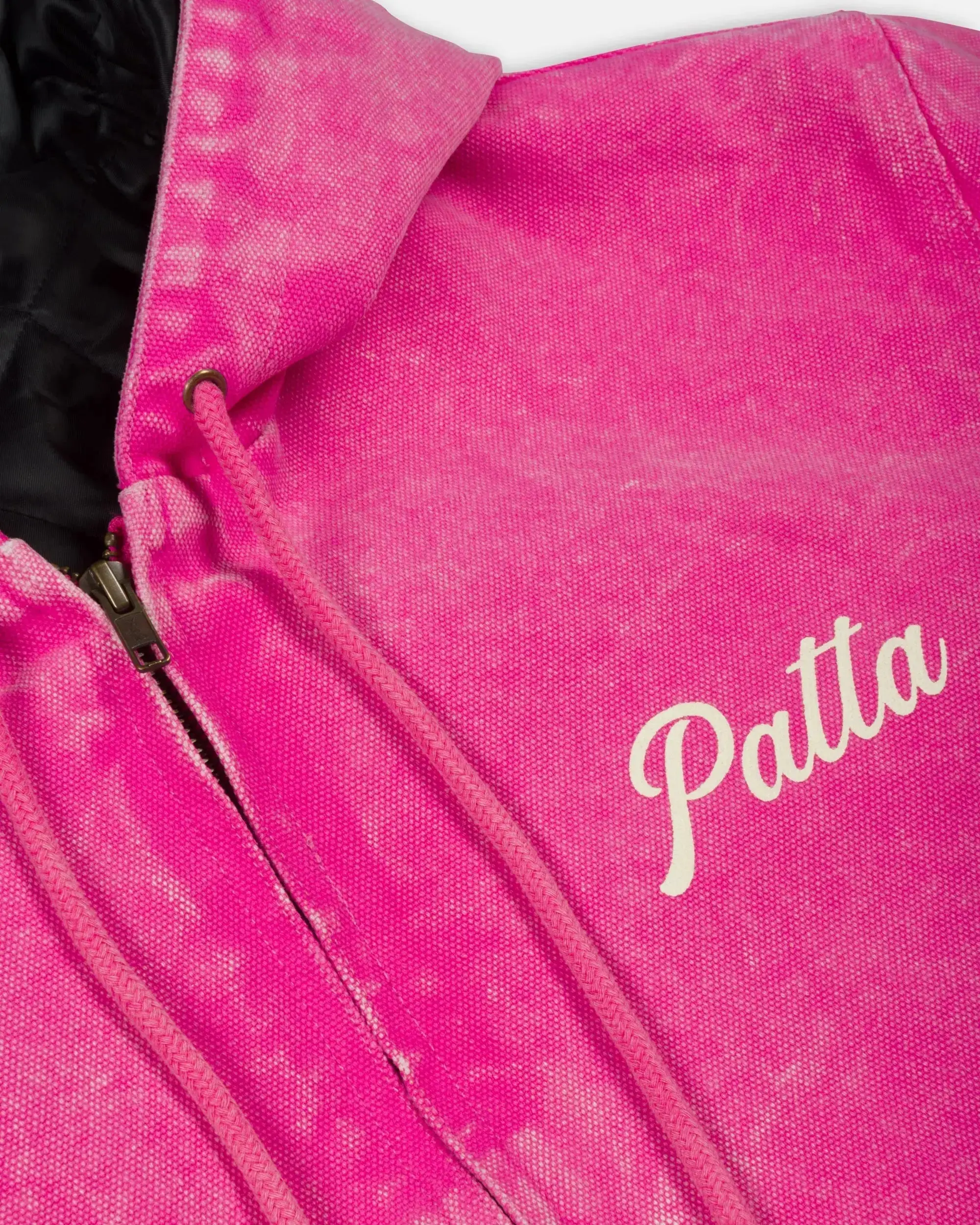 Patta Peace Canvas Hooded Jacket (Fuchsia Purple) - Image 6