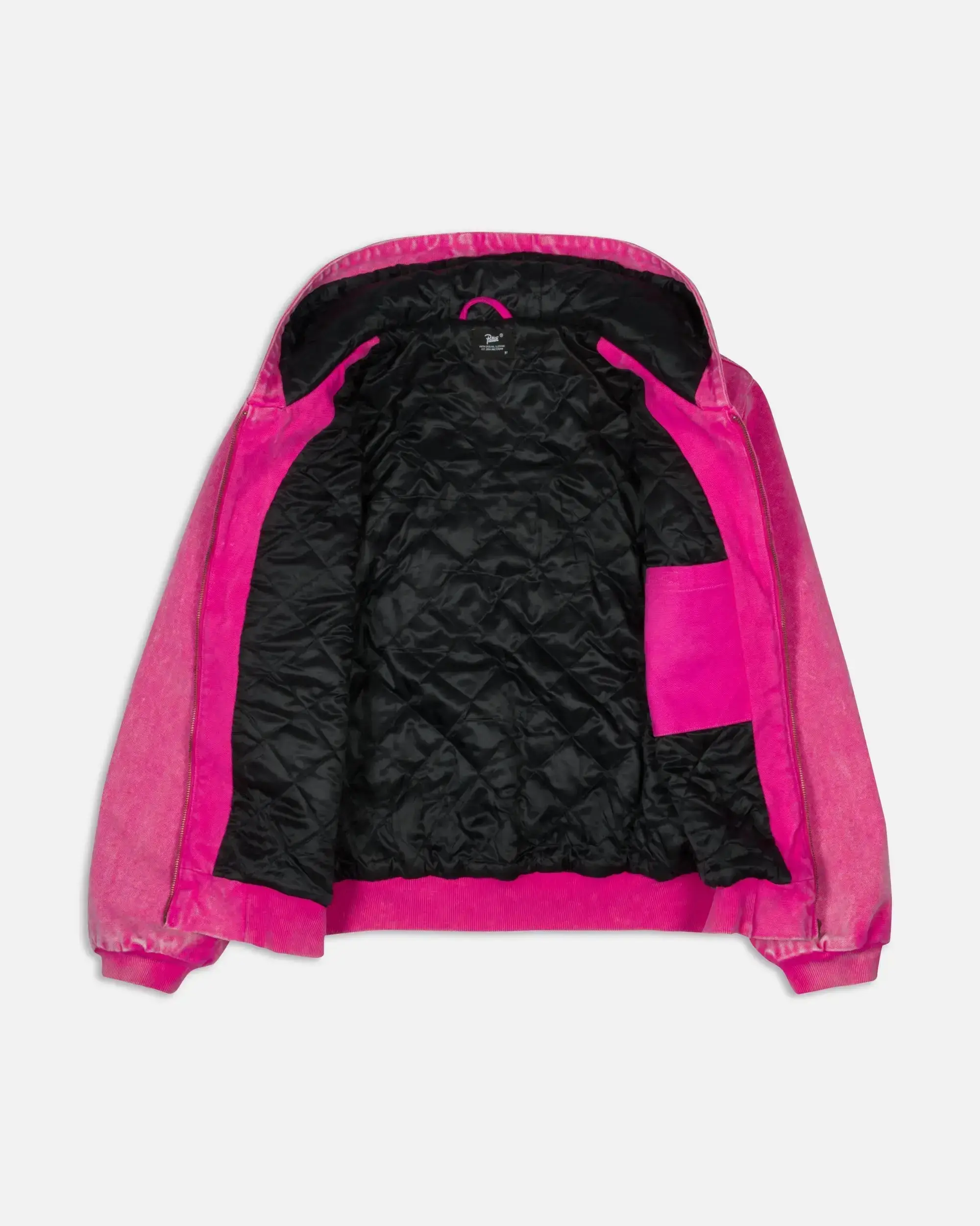 Patta Peace Canvas Hooded Jacket (Fuchsia Purple) - Image 8