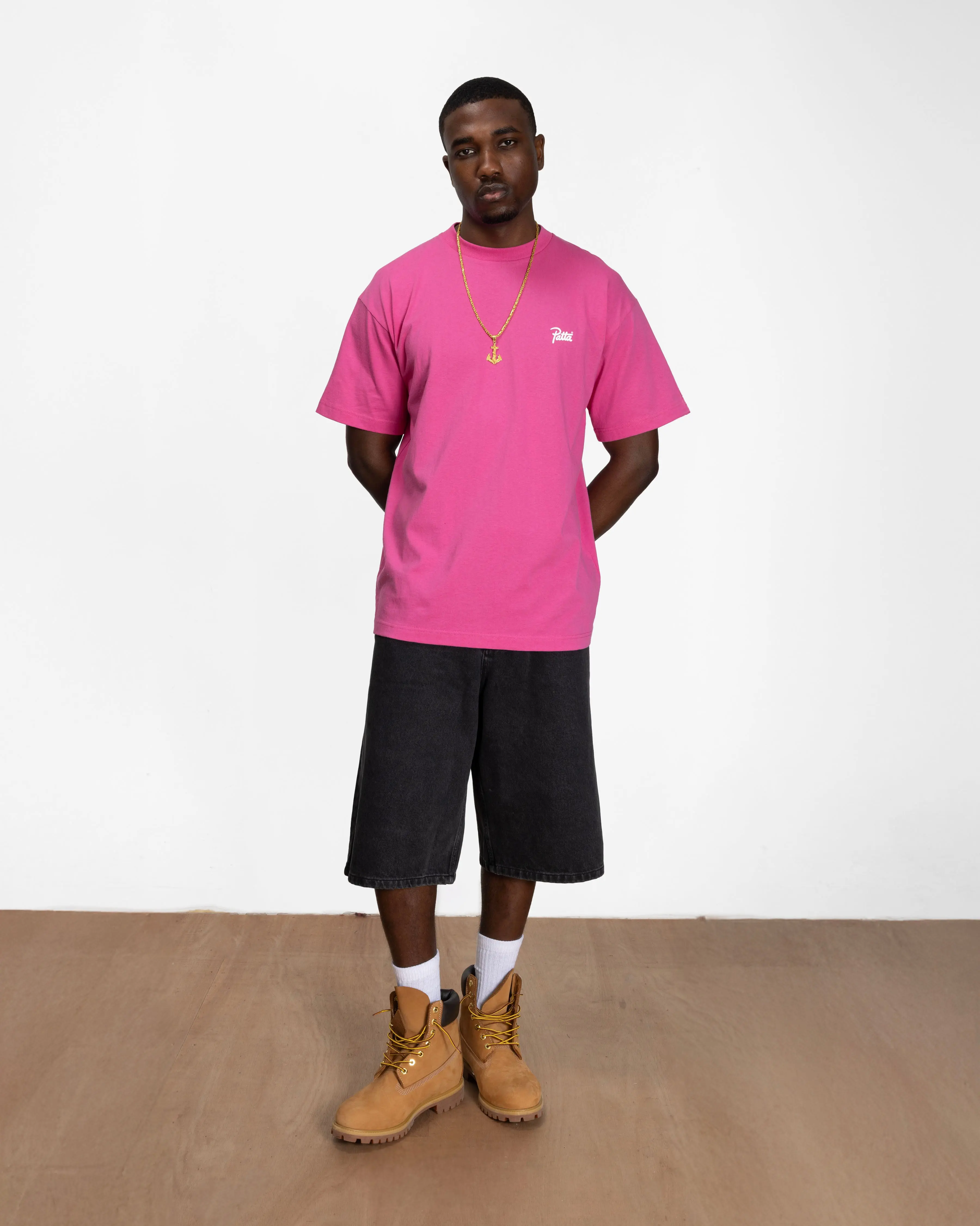Patta Protect Yourself T-Shirt (Ibis Rose) - Image 4