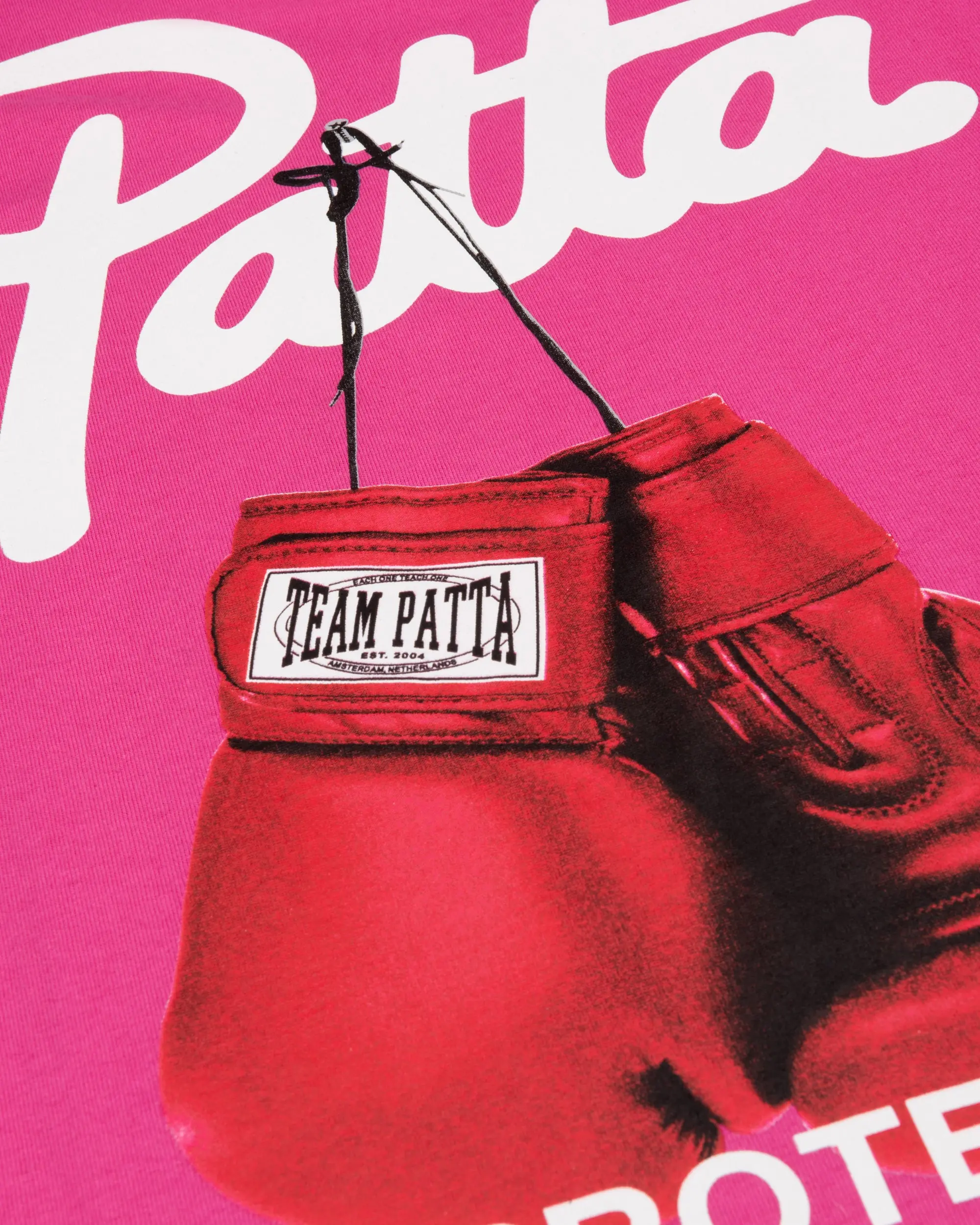 Patta Protect Yourself T-Shirt (Ibis Rose) - Image 5