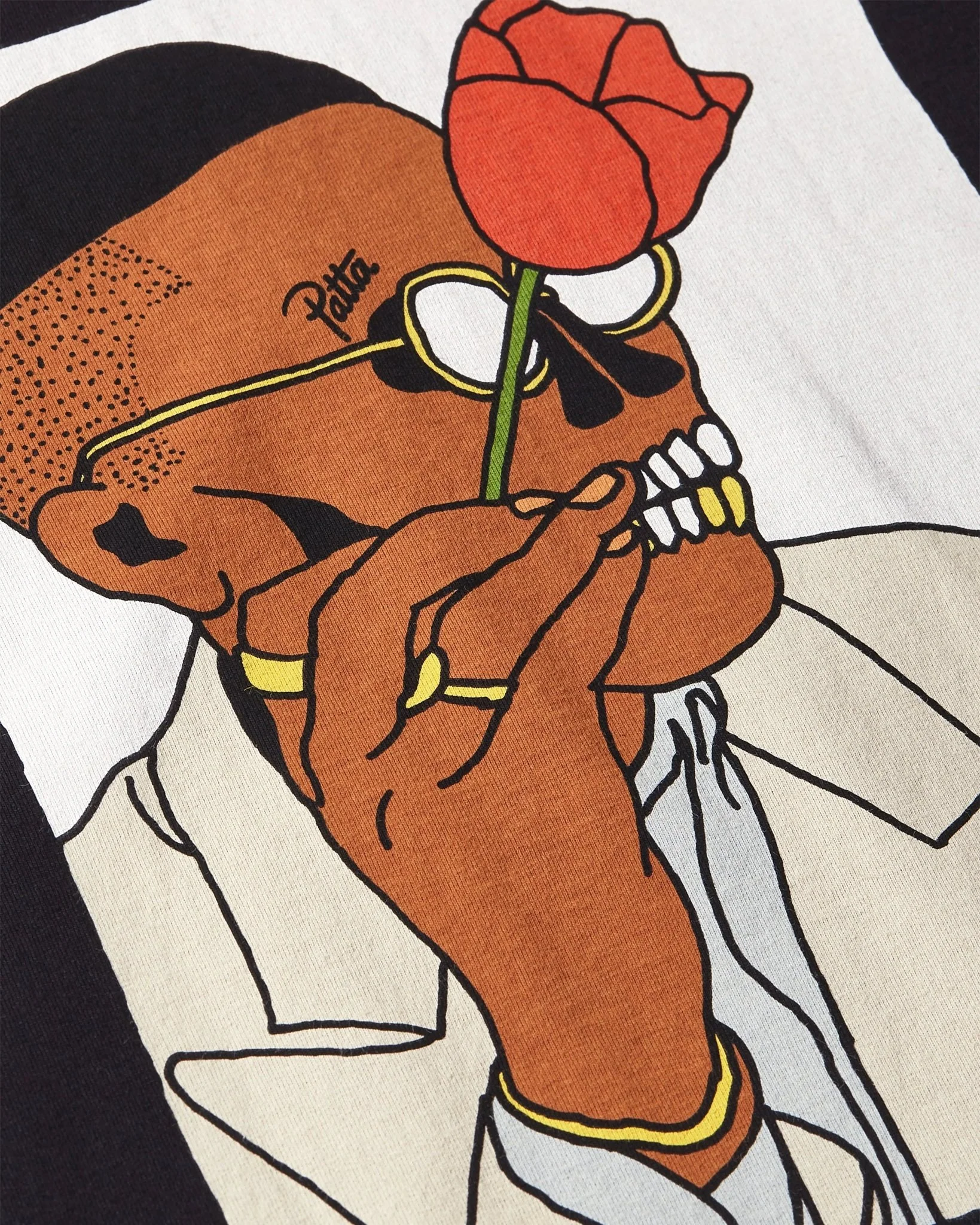 Patta Smooth Operator T-Shirt (Black) - Image 3