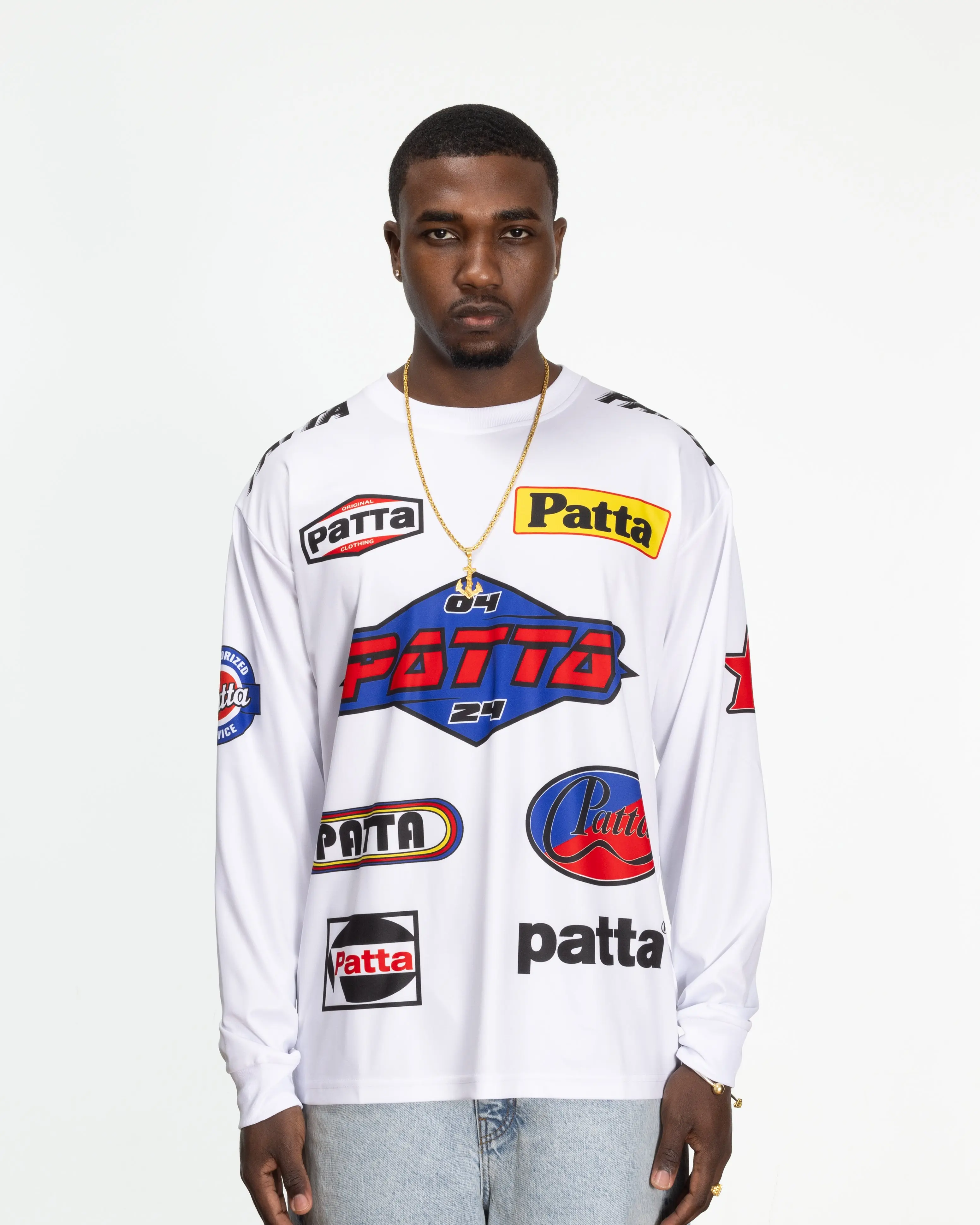 Patta Sponsor Jersey (White) - Image 3