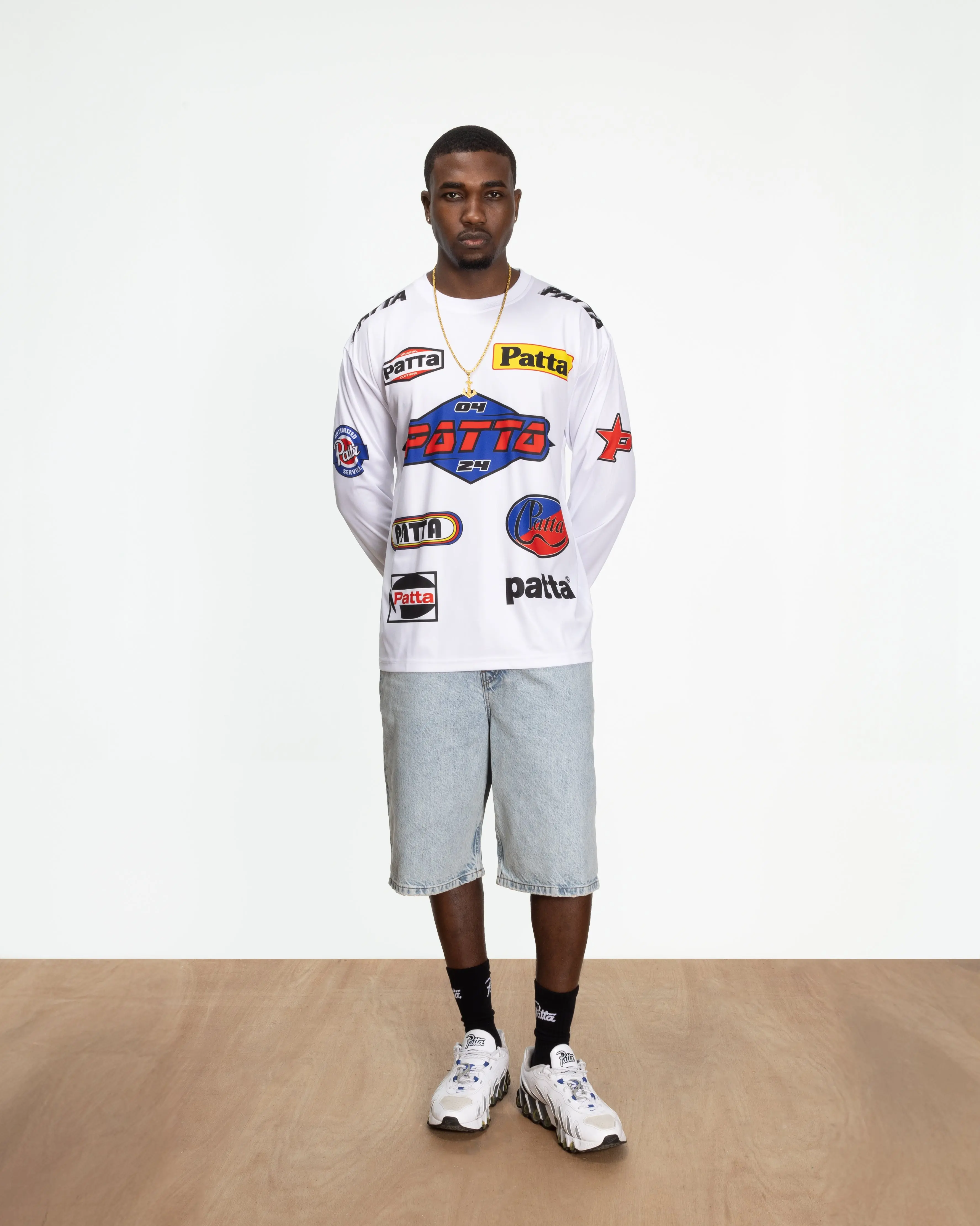 Patta Sponsor Jersey (White) - Image 5