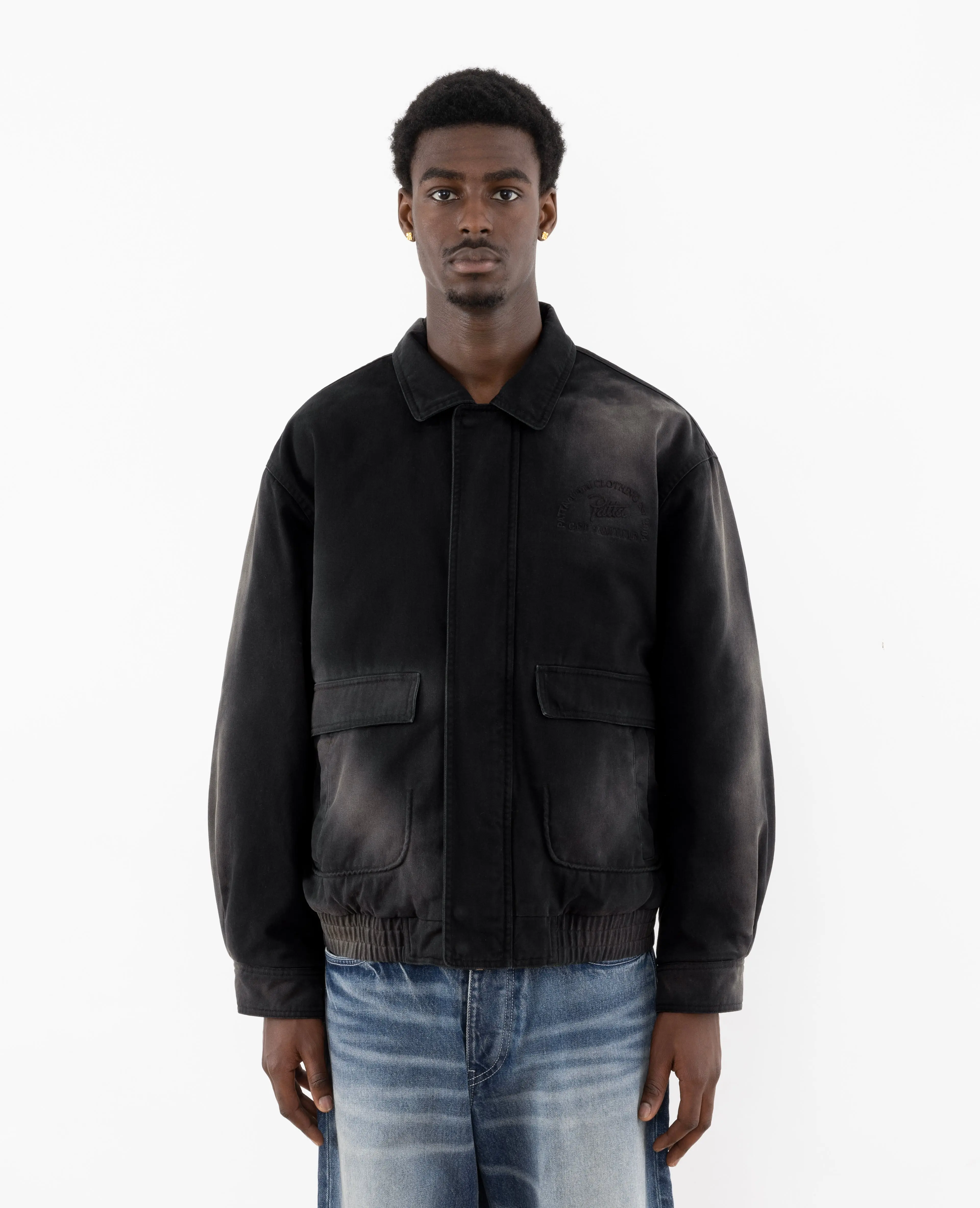 Patta Sun Bleached Jacket (Black) - Image 4