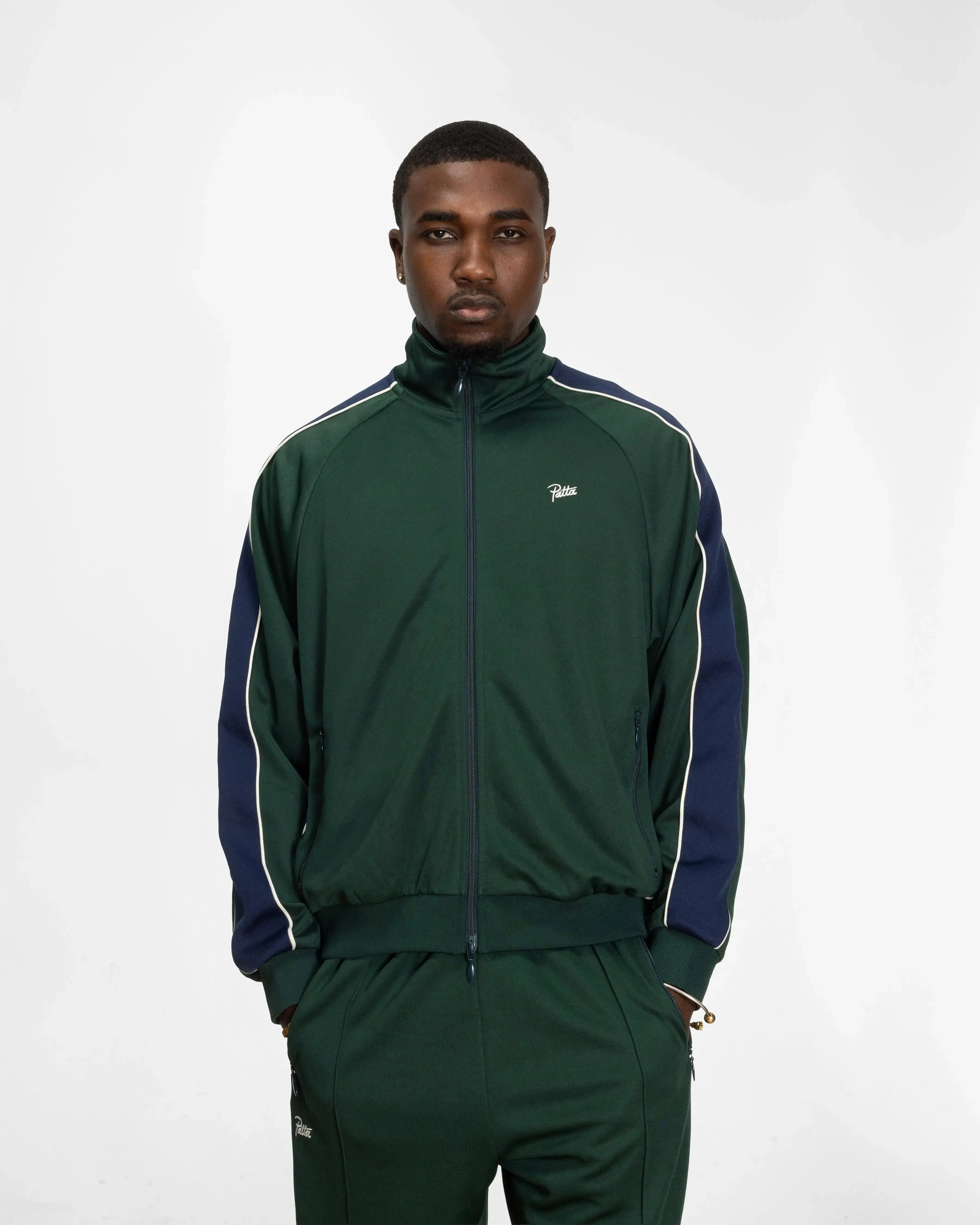 Patta Tricot Track Jacket (Pine Grove) - Image 3