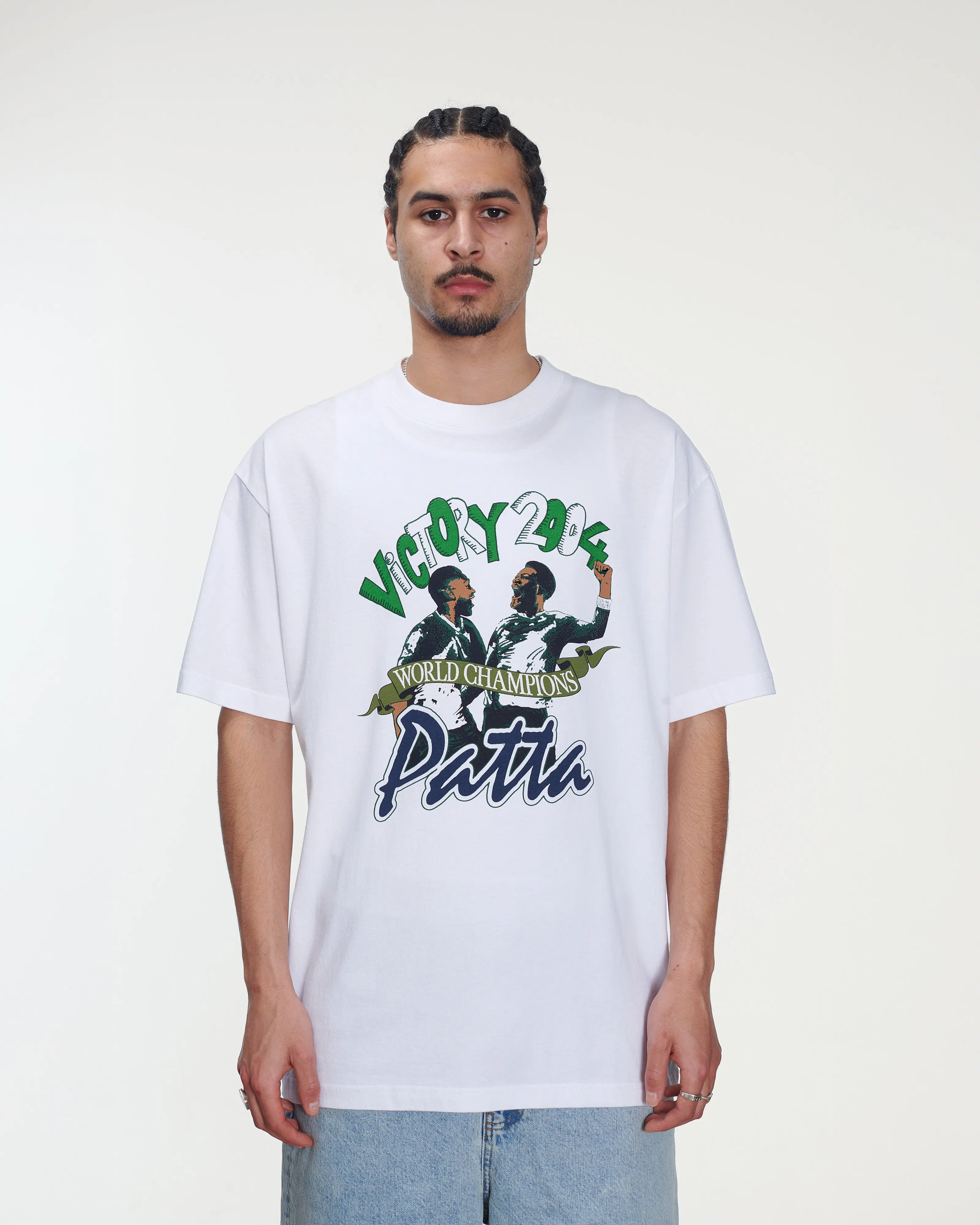 Patta Victory T-Shirt (White) - Image 3