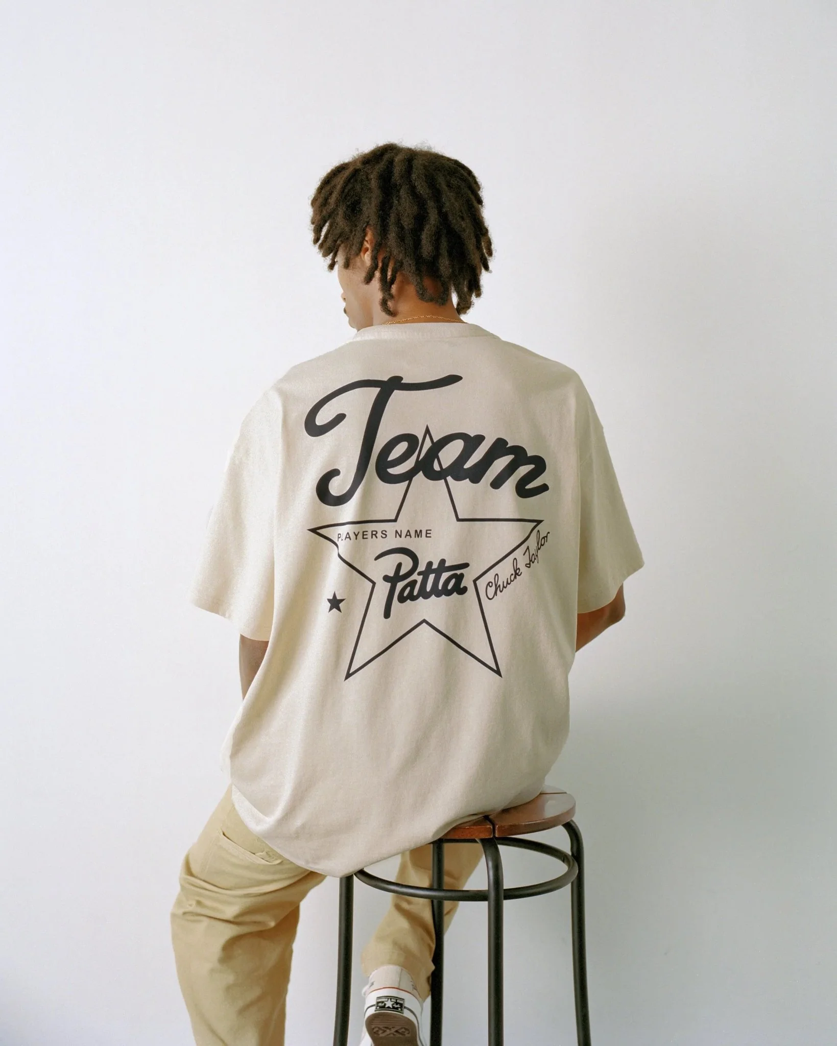 Patta x Converse Anniversary Tee (Natural Ivory) - Image 4