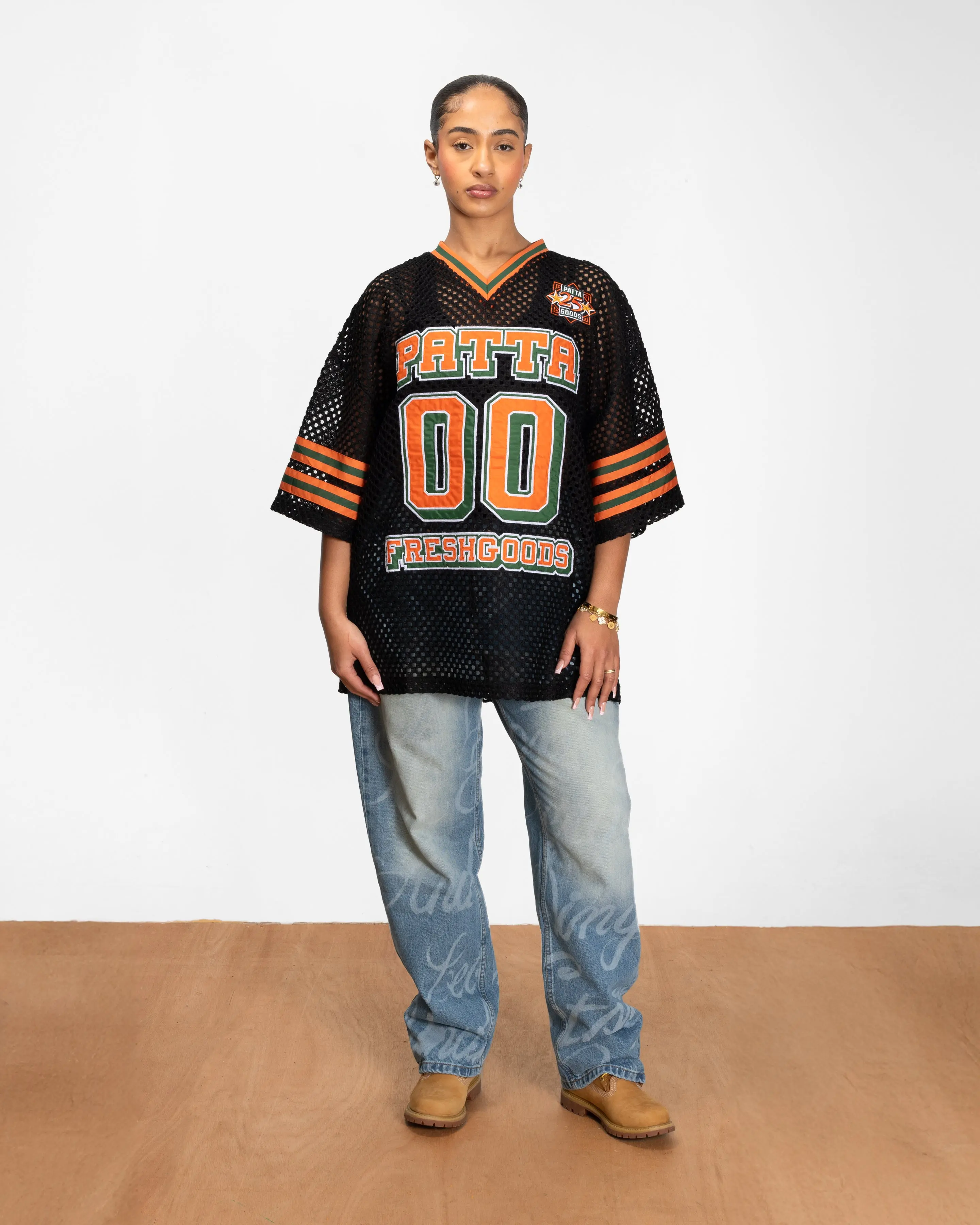 Patta x Joe Freshgoods Football Top (Black) - Image 3