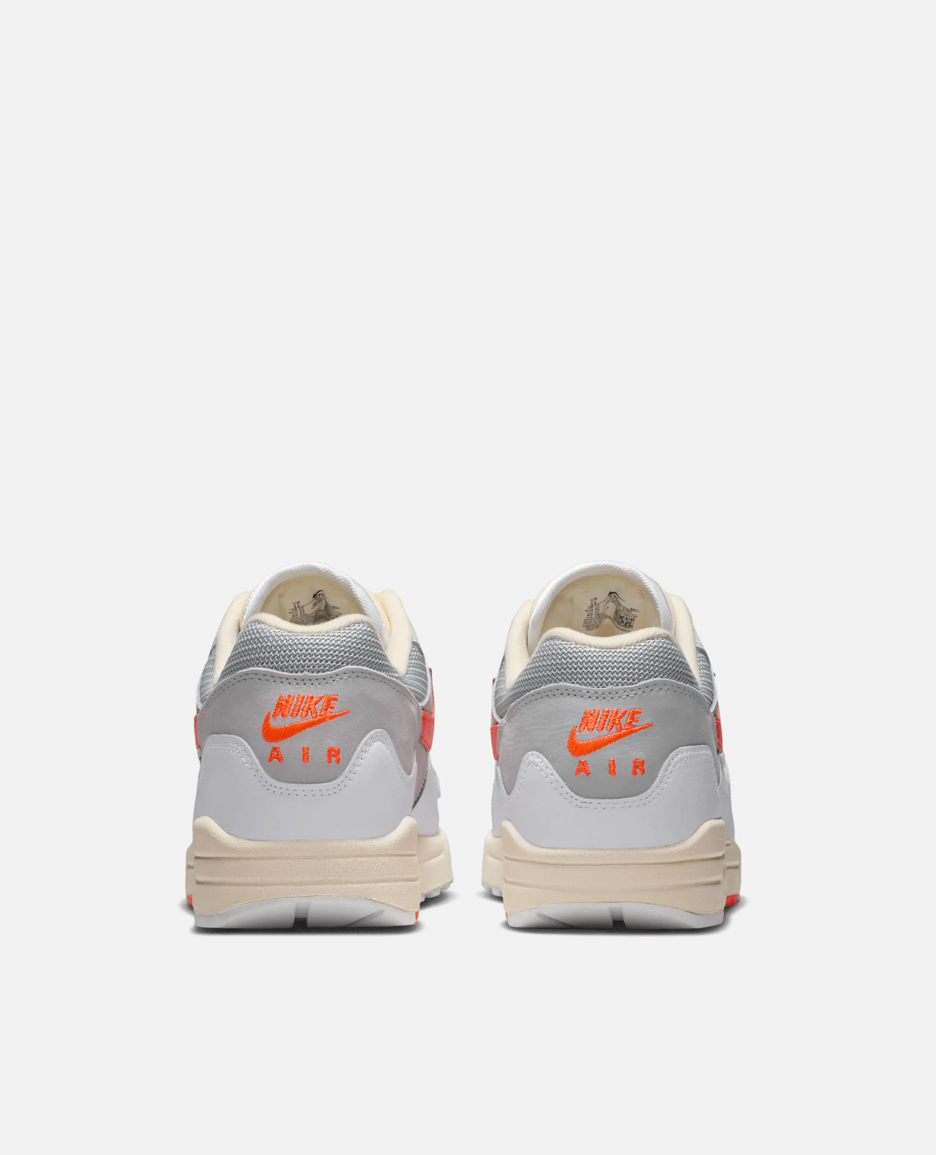 Patta X Nike Air Max 1 'White/Hyper Crimson' - Image 5