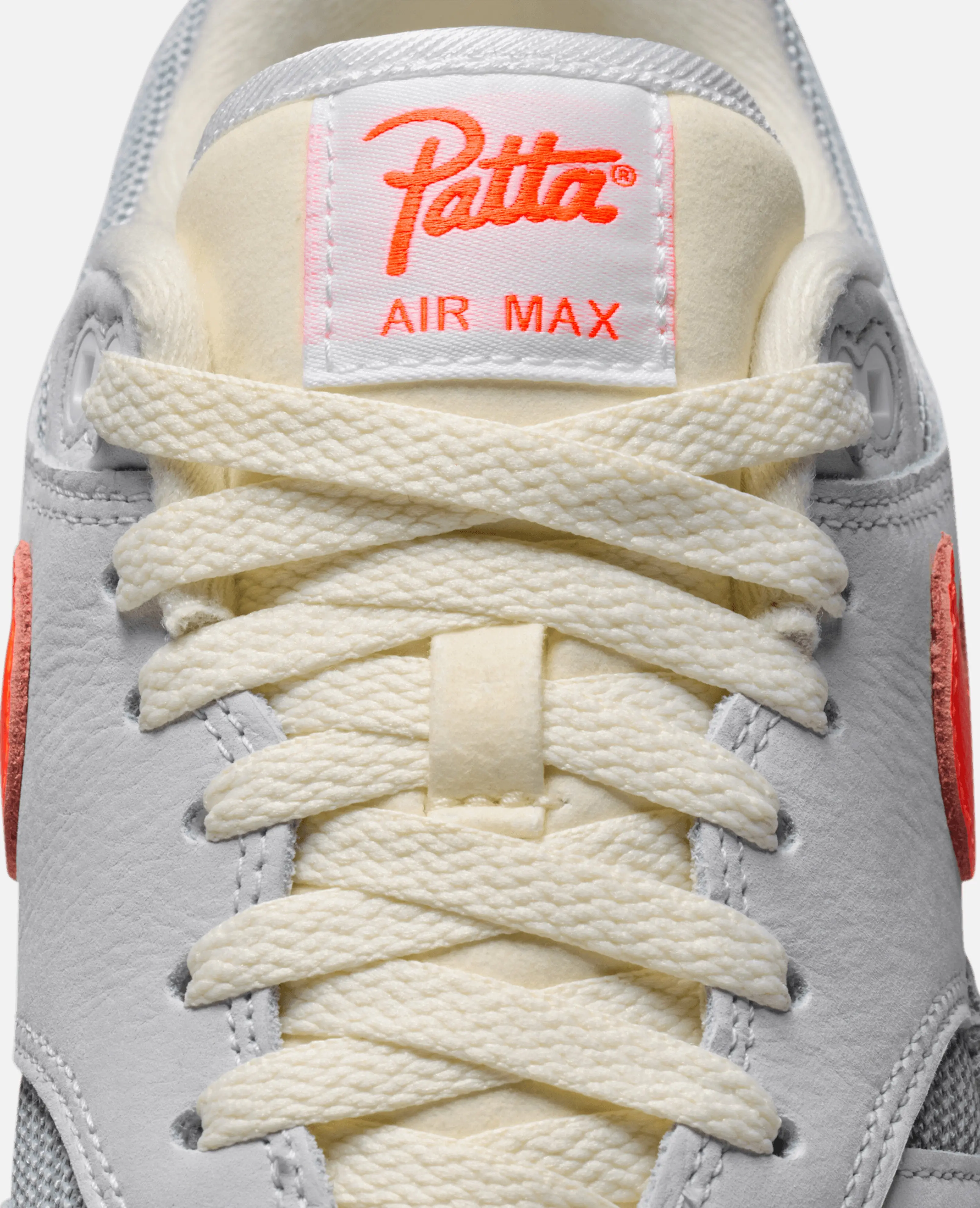 Patta X Nike Air Max 1 'White/Hyper Crimson' - Image 8