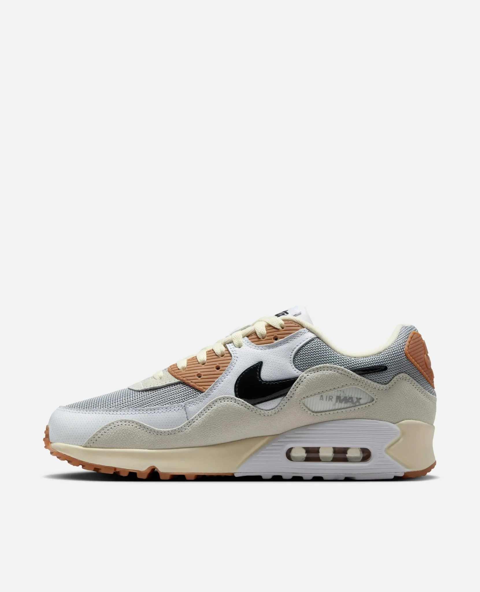 Patta x Nike Air Max 90 SP (Particle Grey/Black-Coconut Milk-White) - Image 3