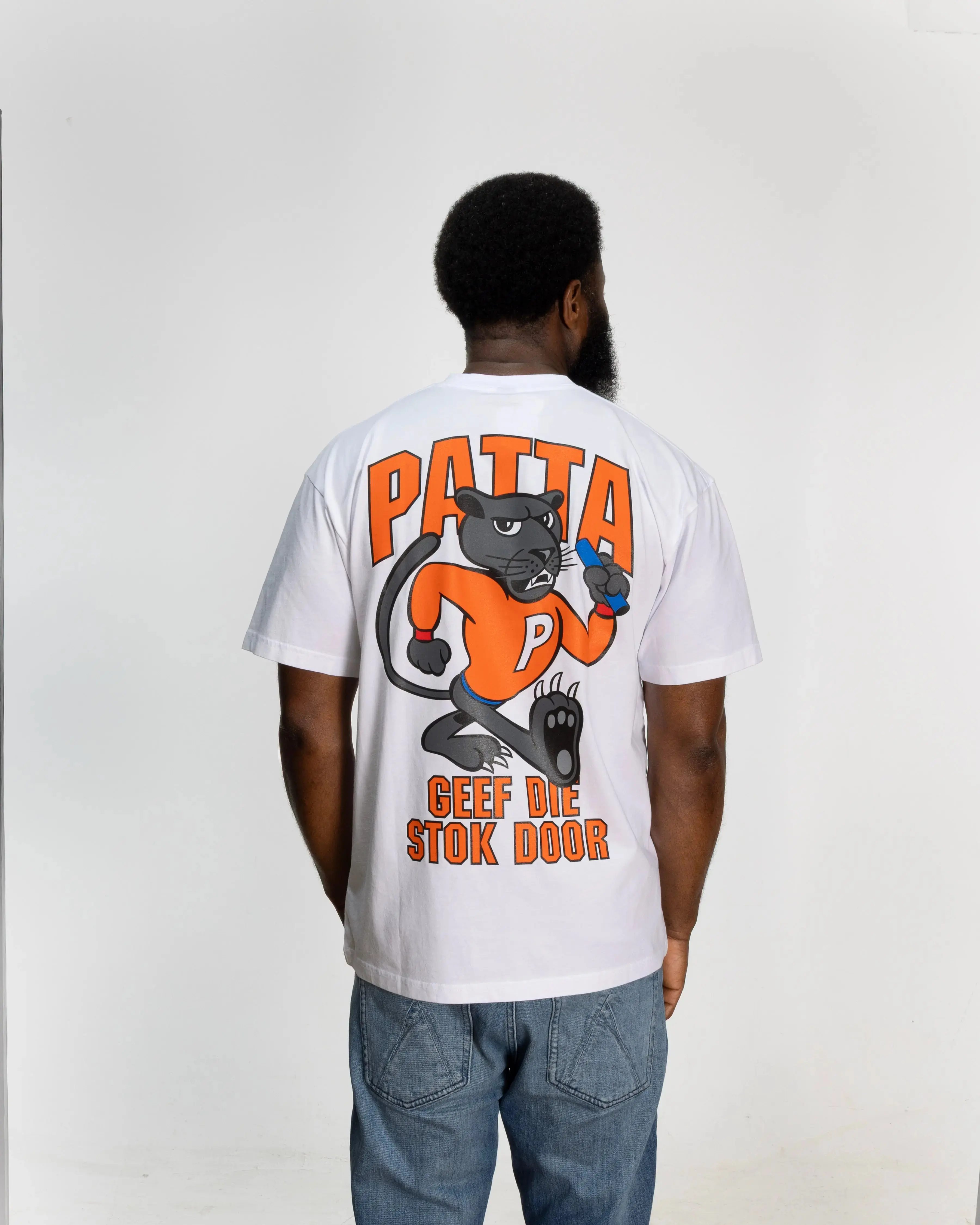 Patta x NLWB 15th Anniversary T-Shirt (White) - Image 4
