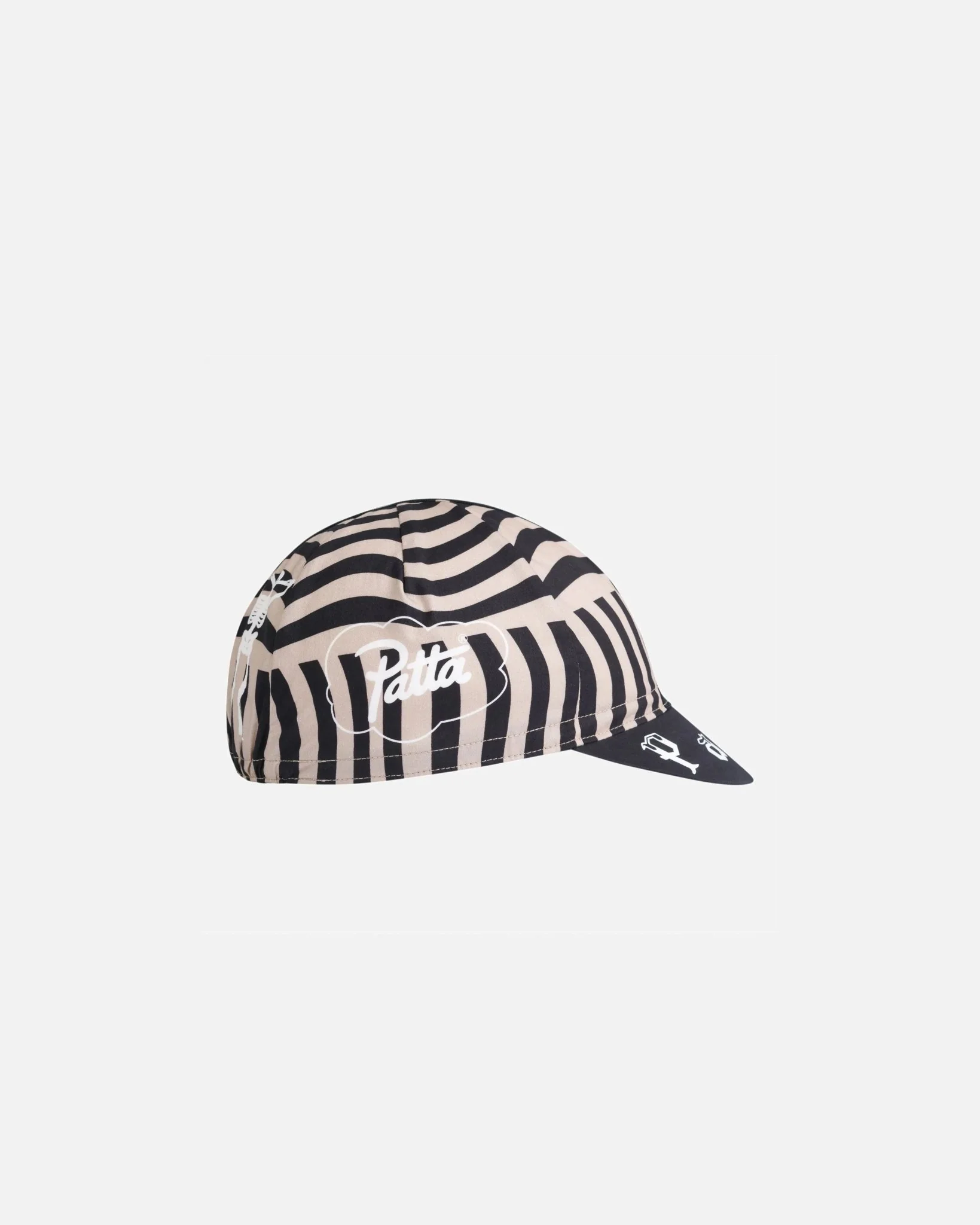 Patta x Rapha Cap II (Black/Stone) - Image 7